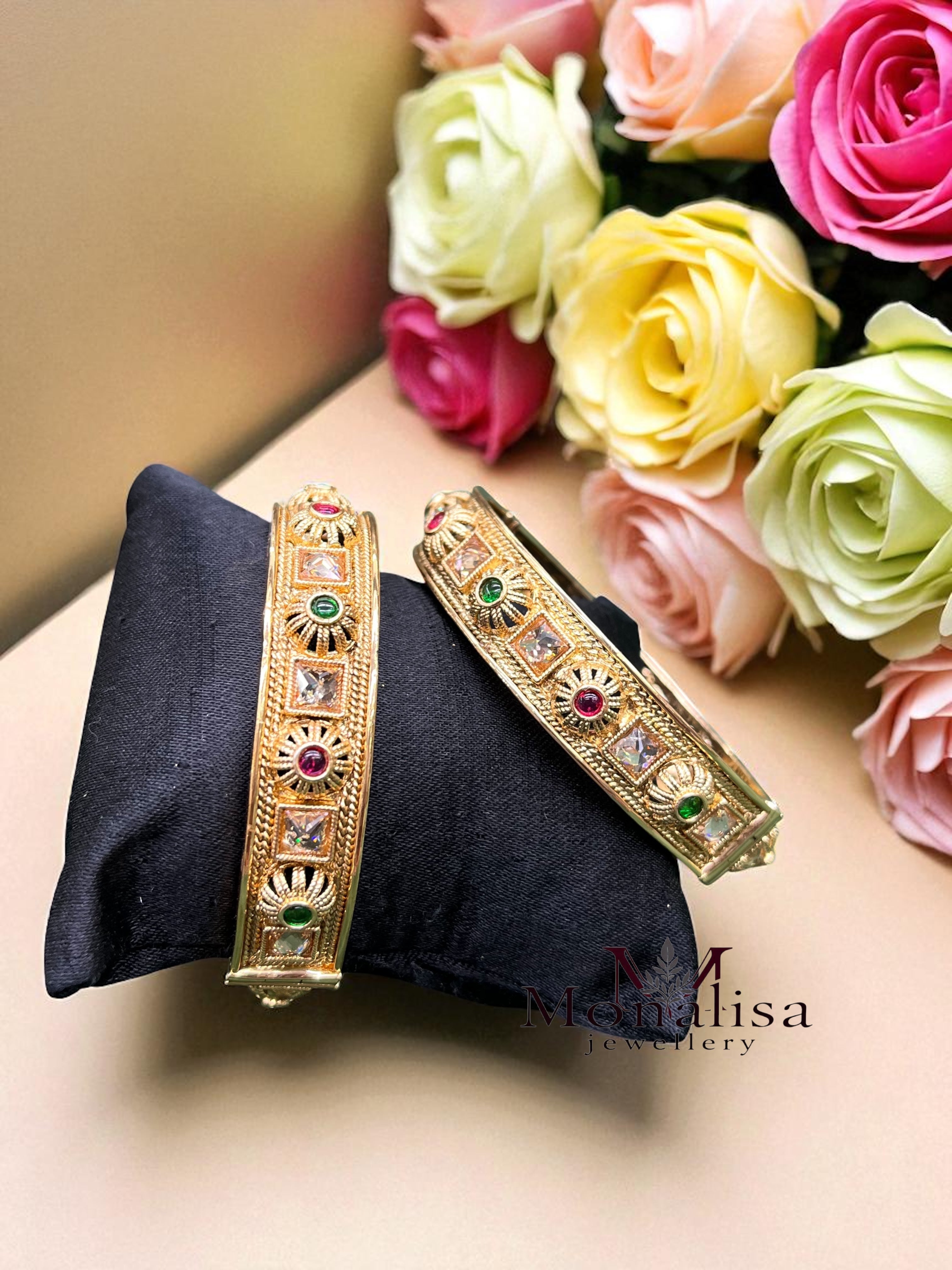 Prajakta Antique Designer Bangle