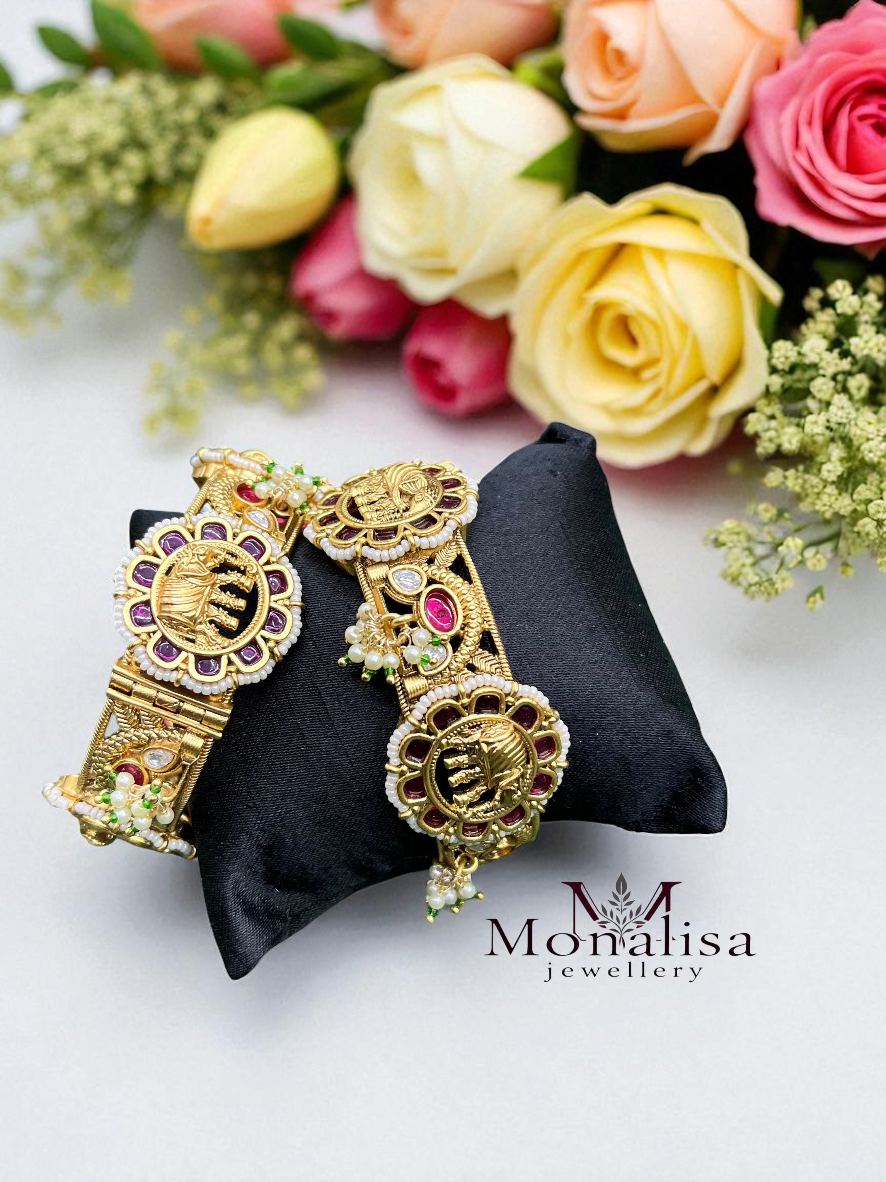 Vidya Antique Designer Bangle