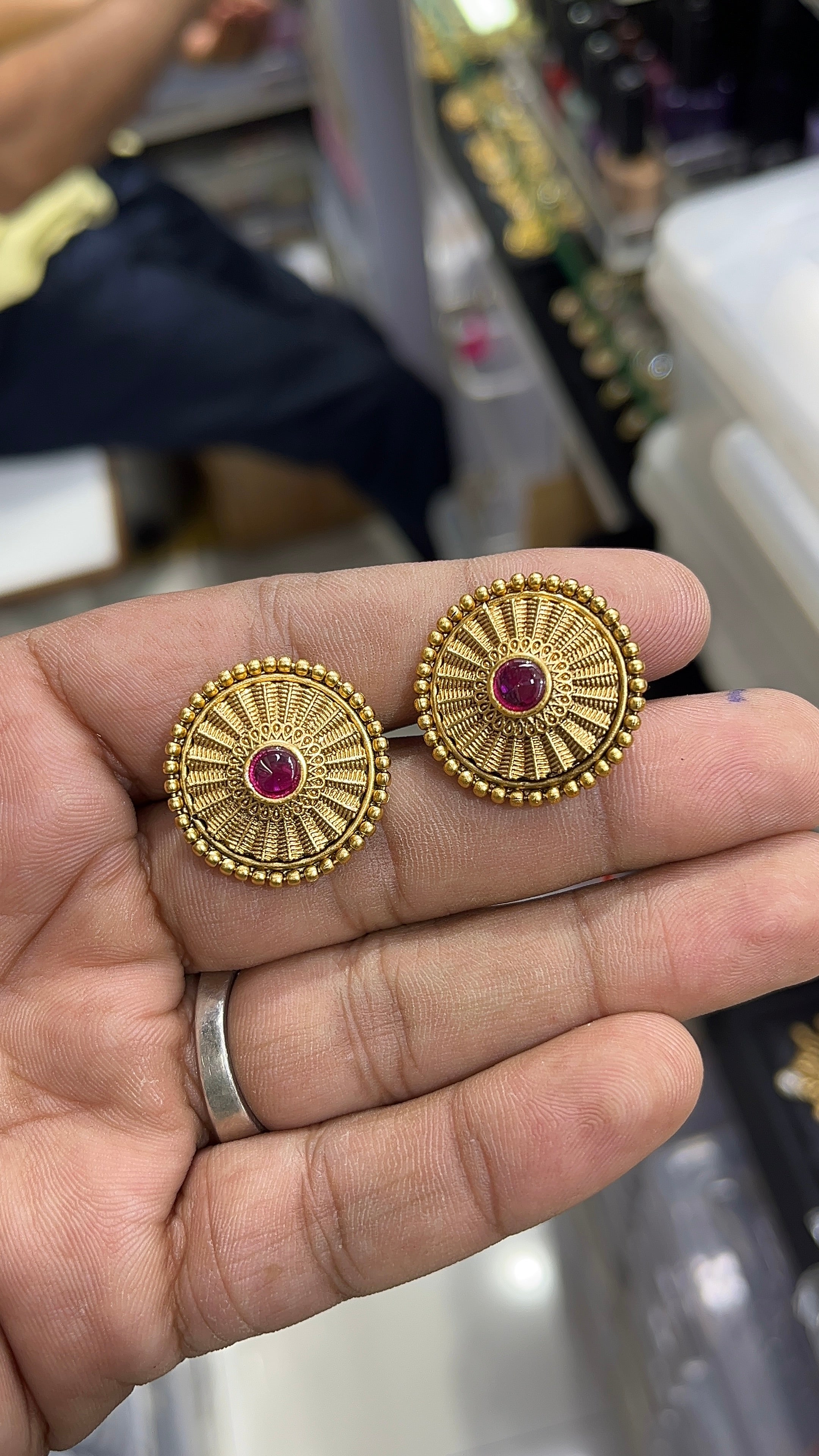 Jia Antique Designer studs