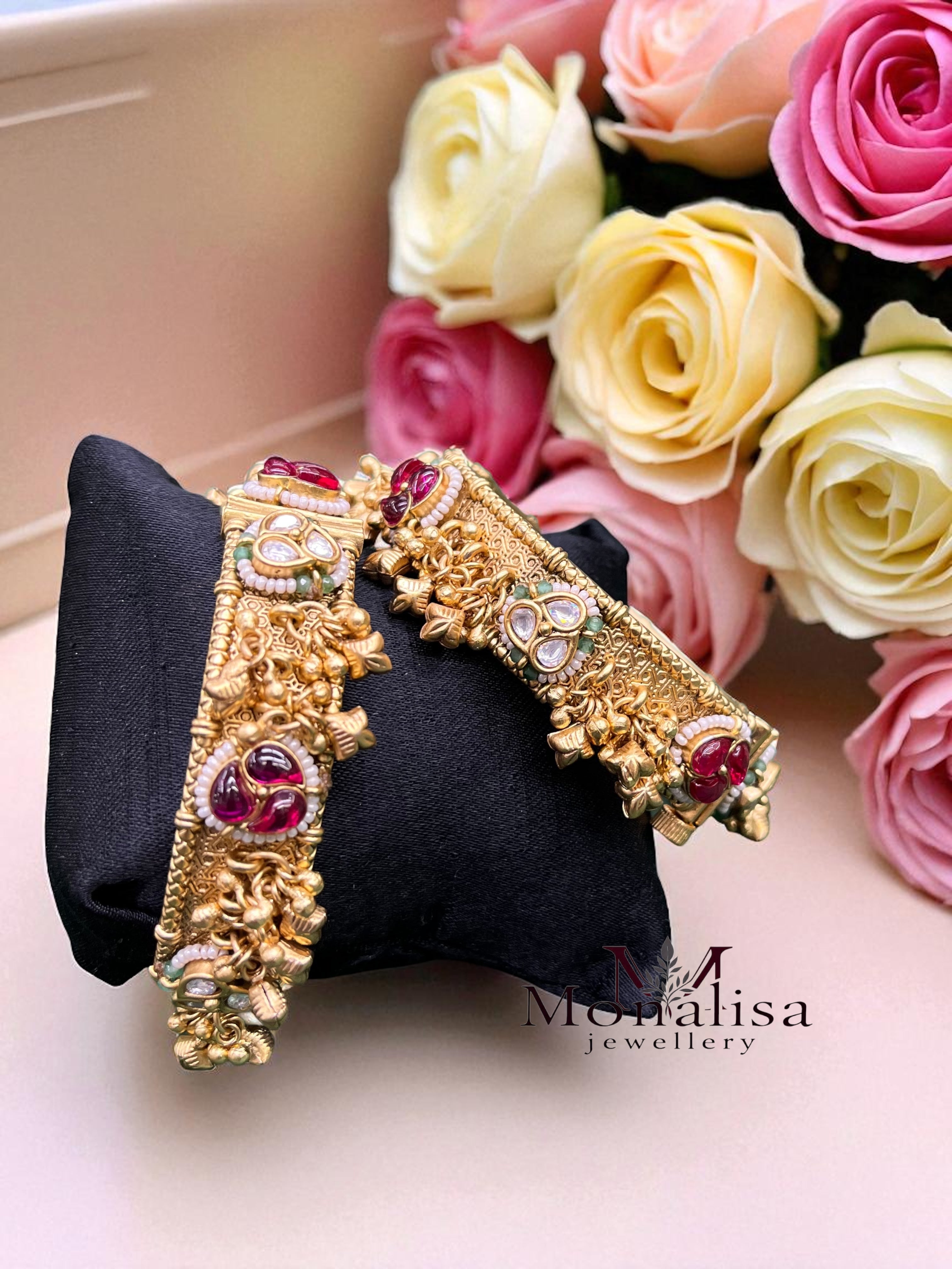 Sloka Antique Designer Bangle