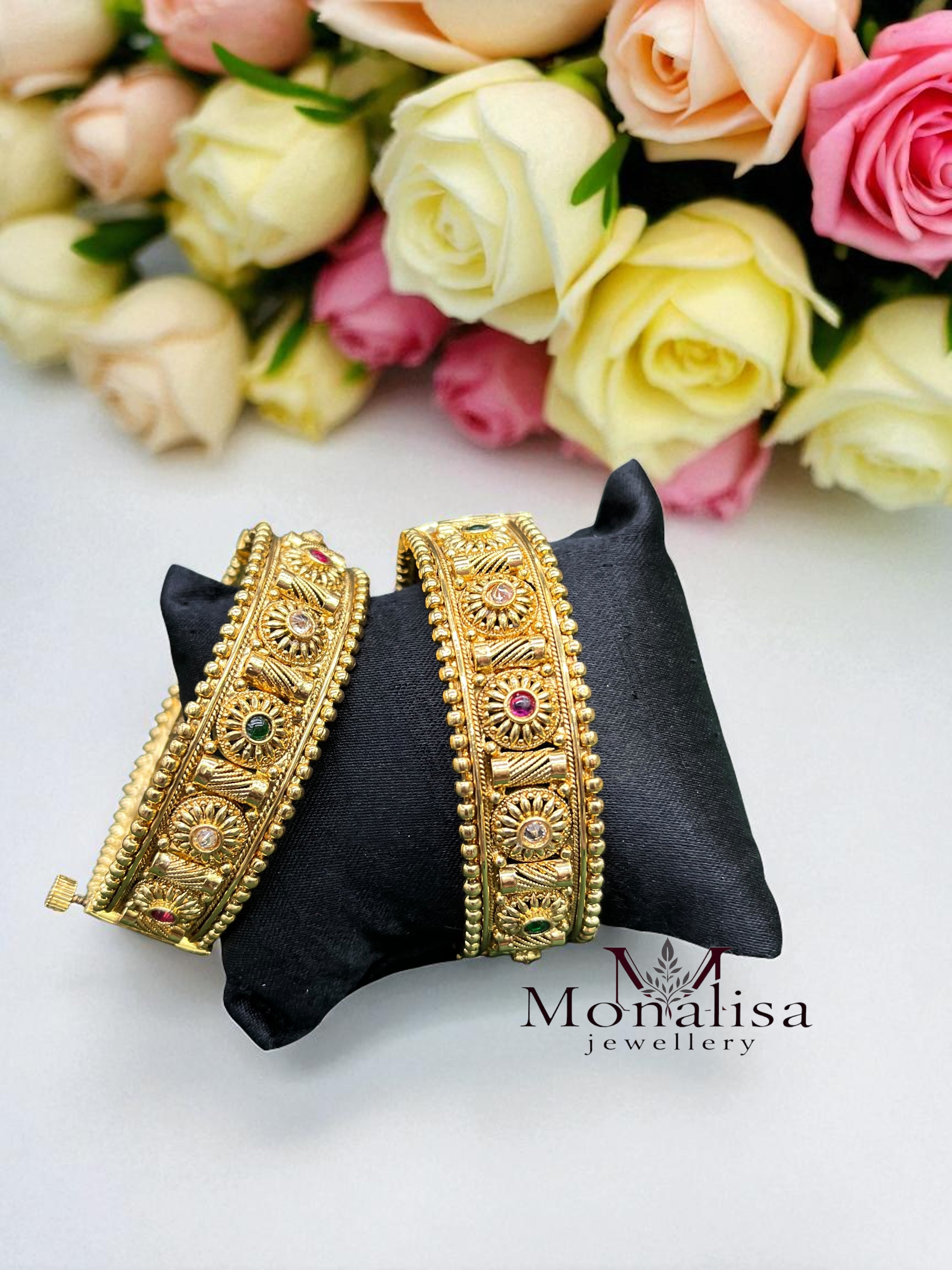 Meghana Antique Designer Bangle