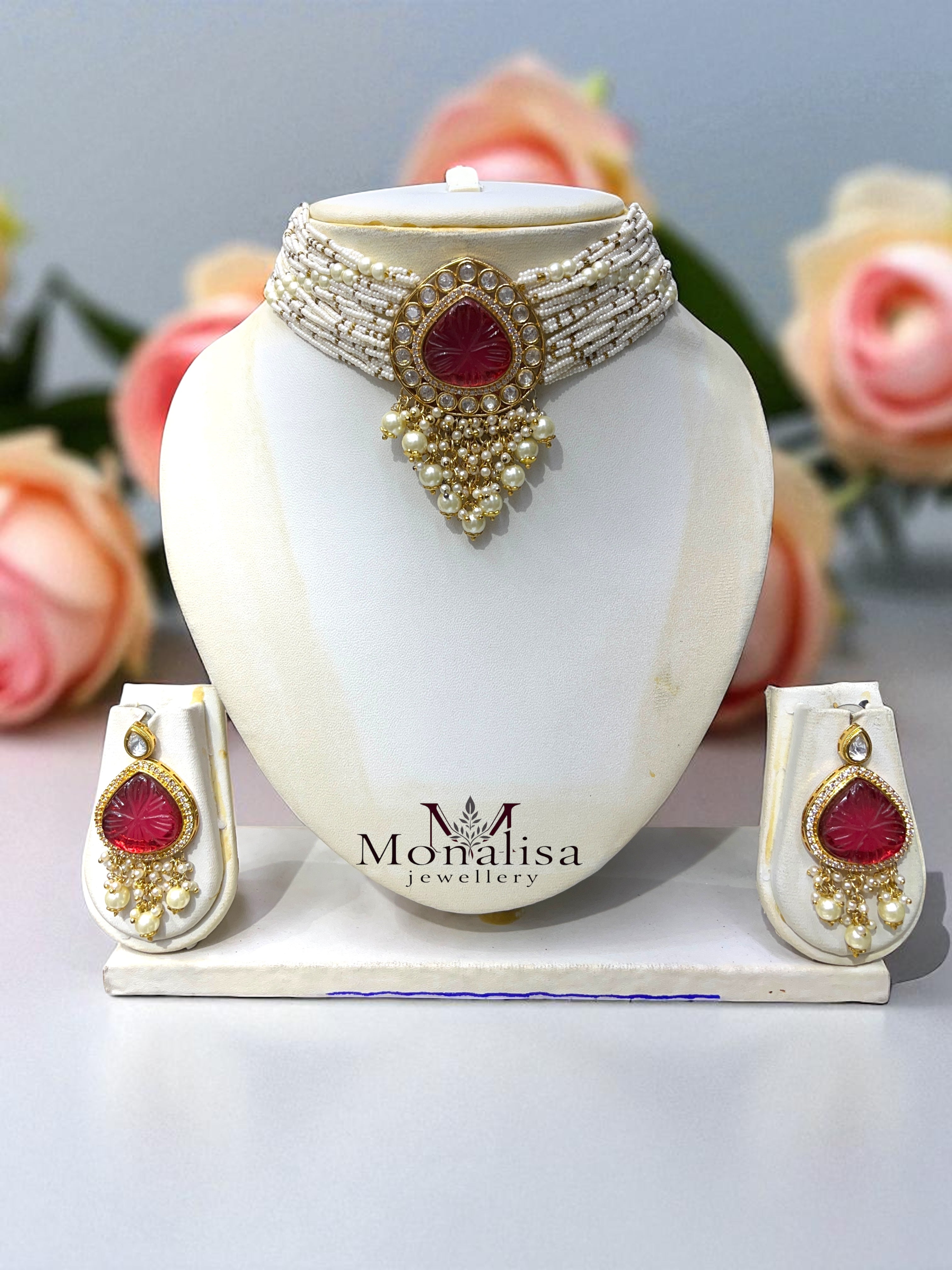Avyuktha Antique Designer Necklace Set