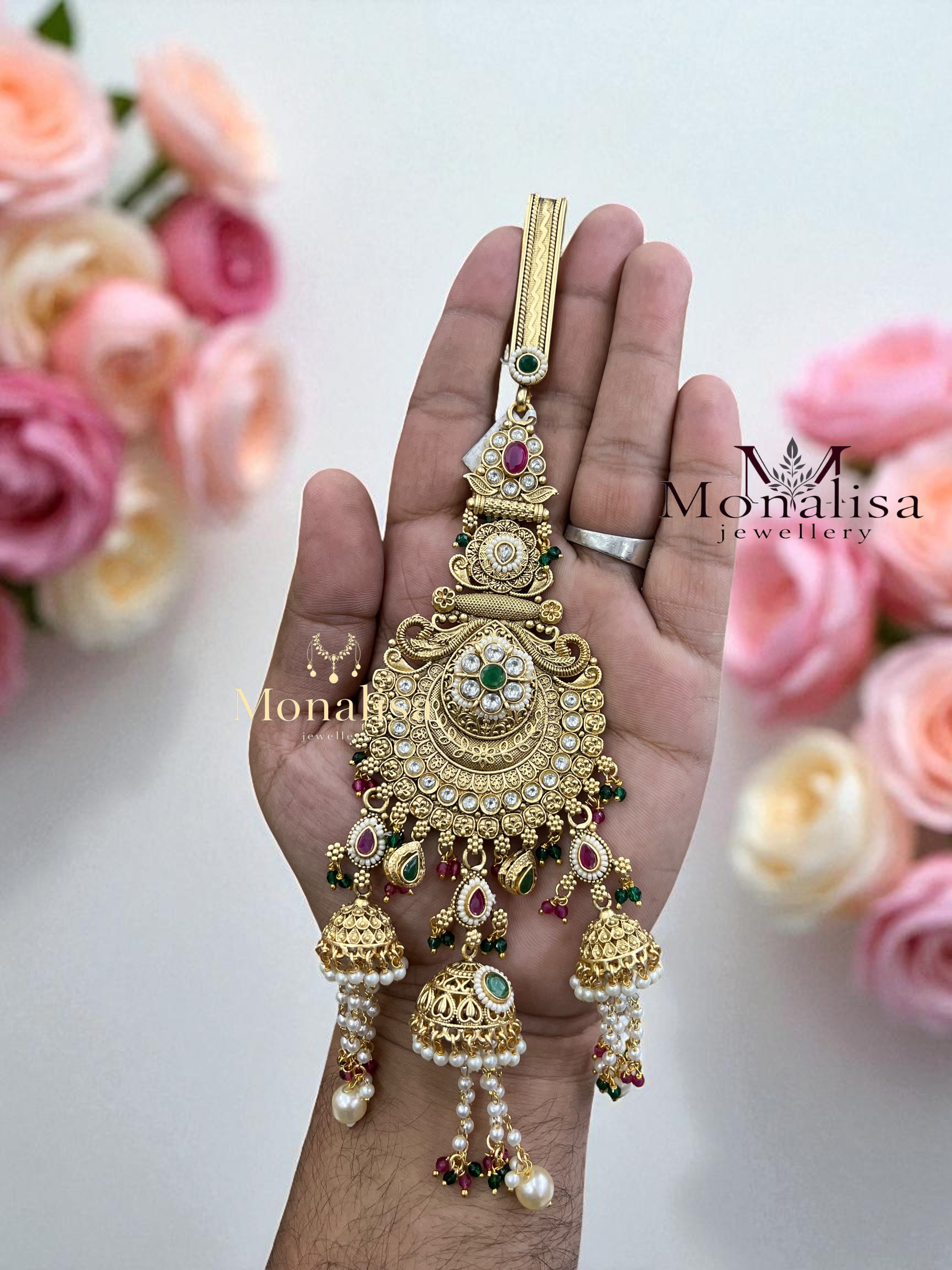 Abheera Antique Designer Challa
