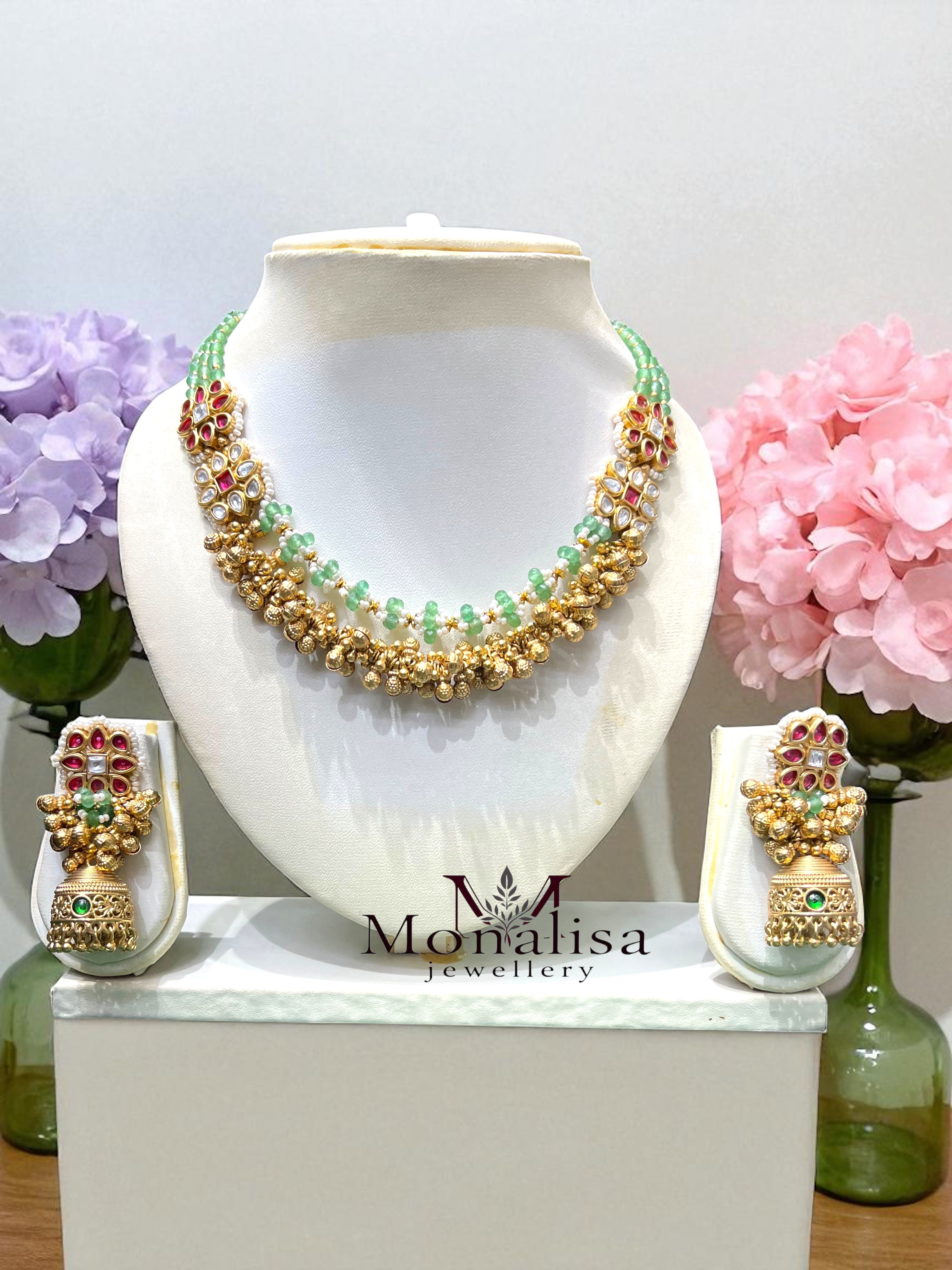 Charvi Antique Designer Necklace Set
