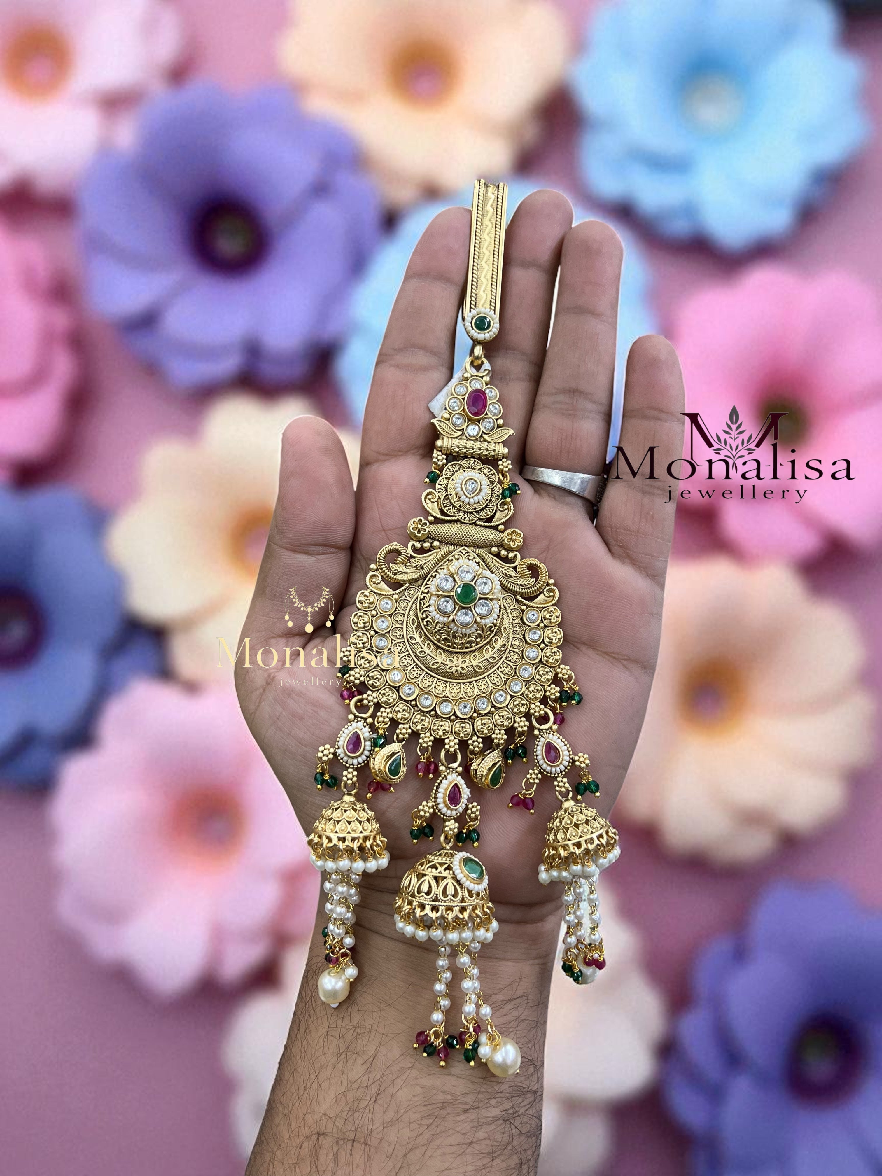 Abheera Antique Designer Challa