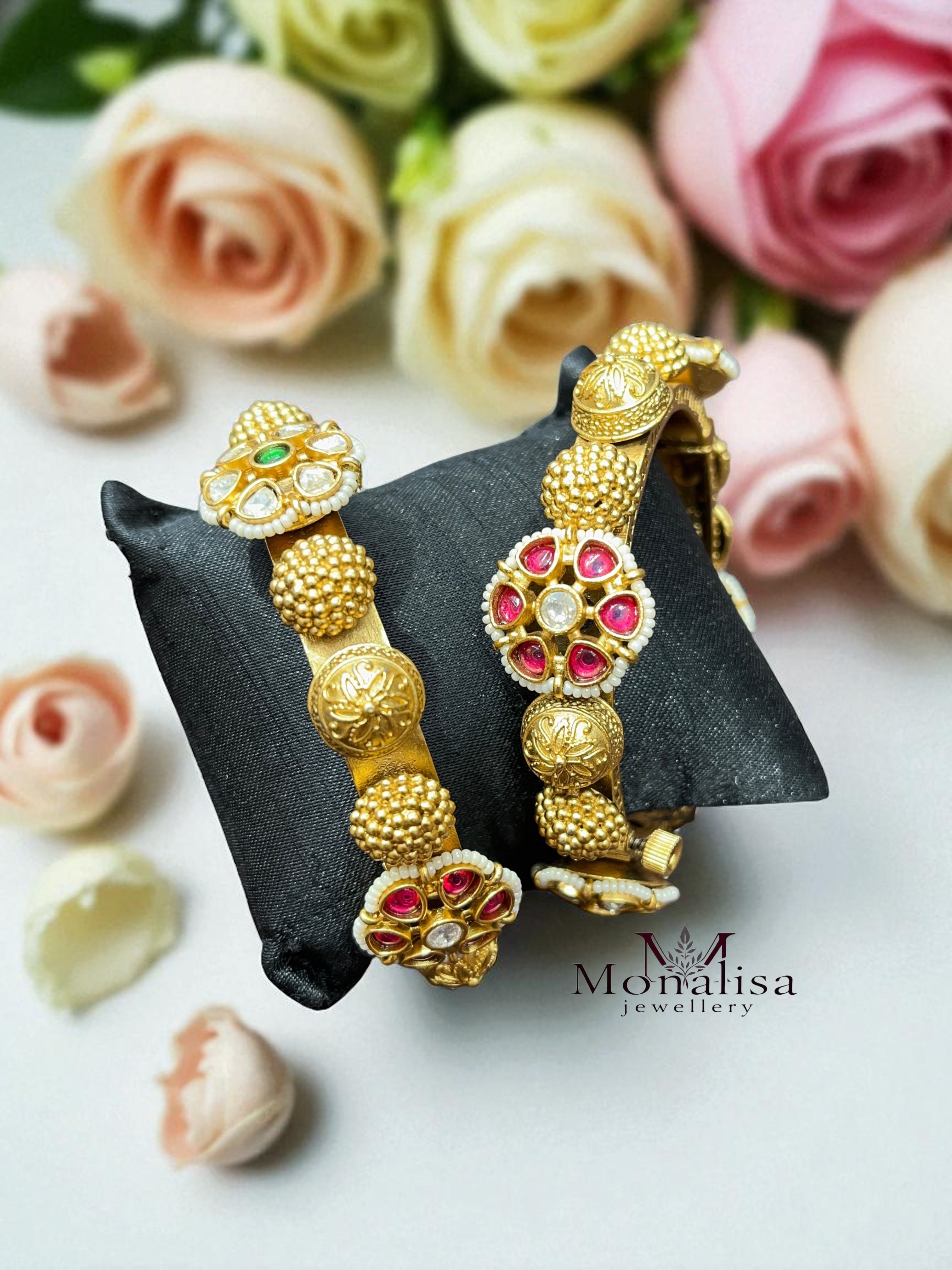 Eshika Antique Designer Bangles