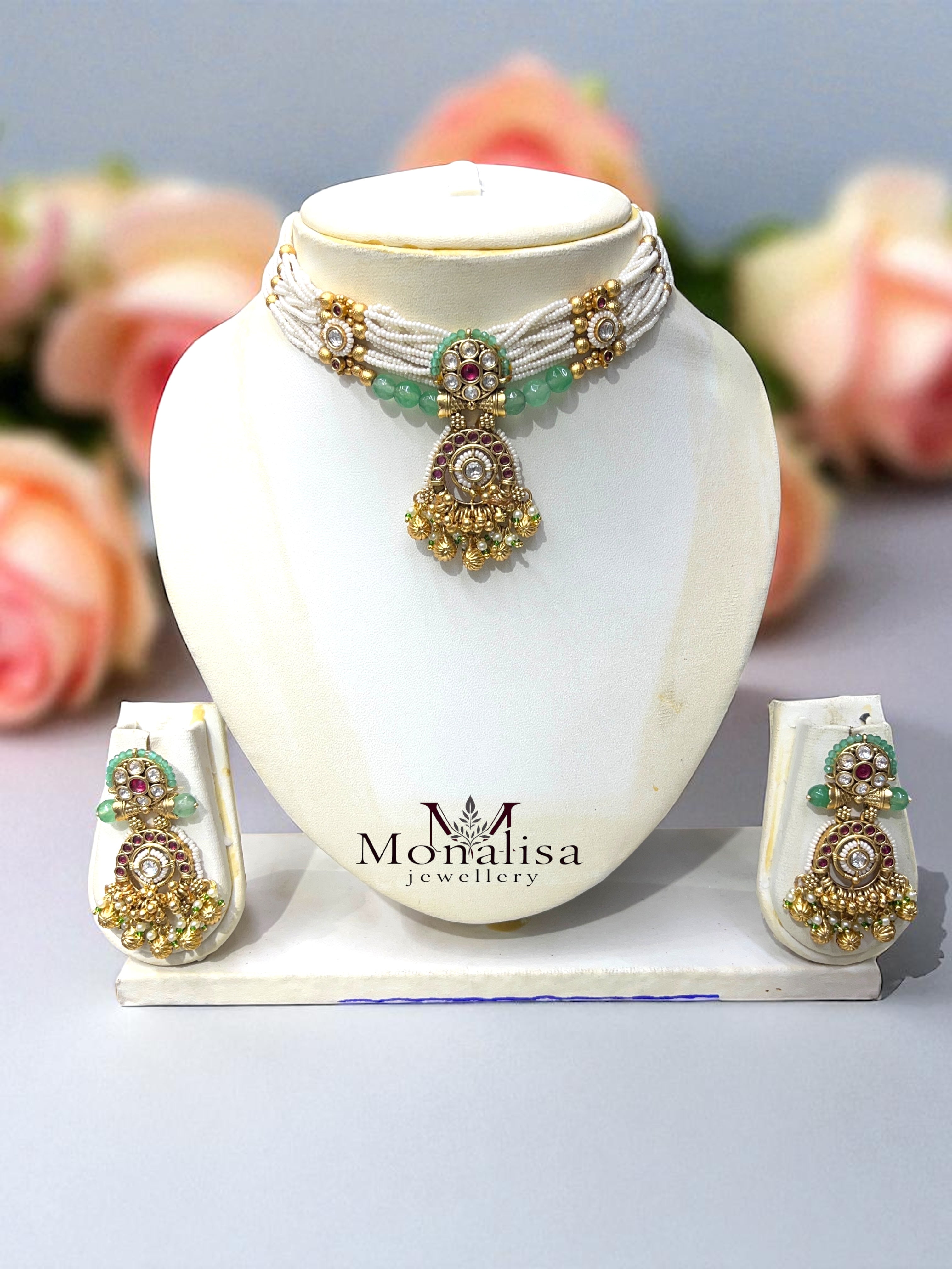 Aashvi Antique Designer Choker Set