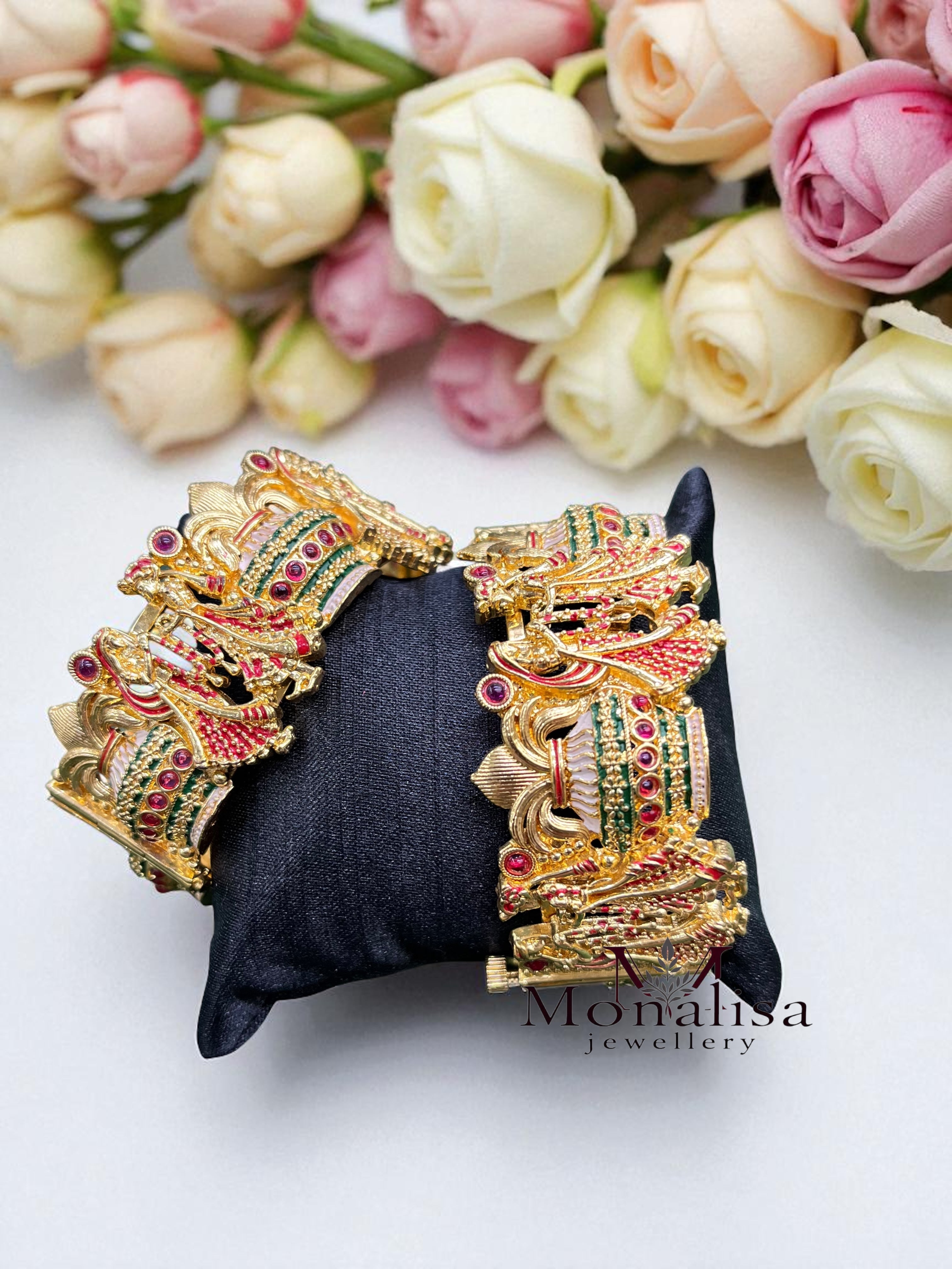 Raja Rani Antique Designer Bangle