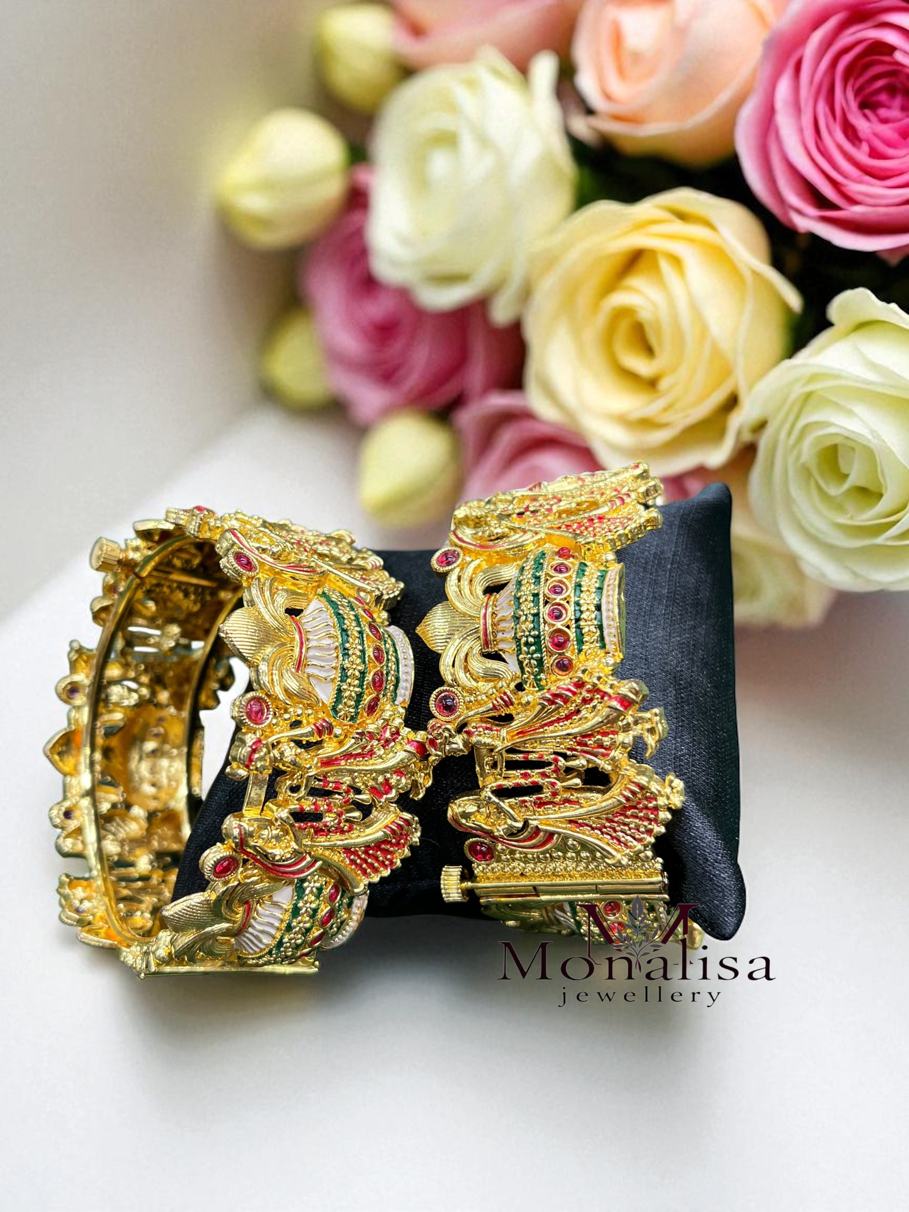 Raja Rani Antique Designer Bangle