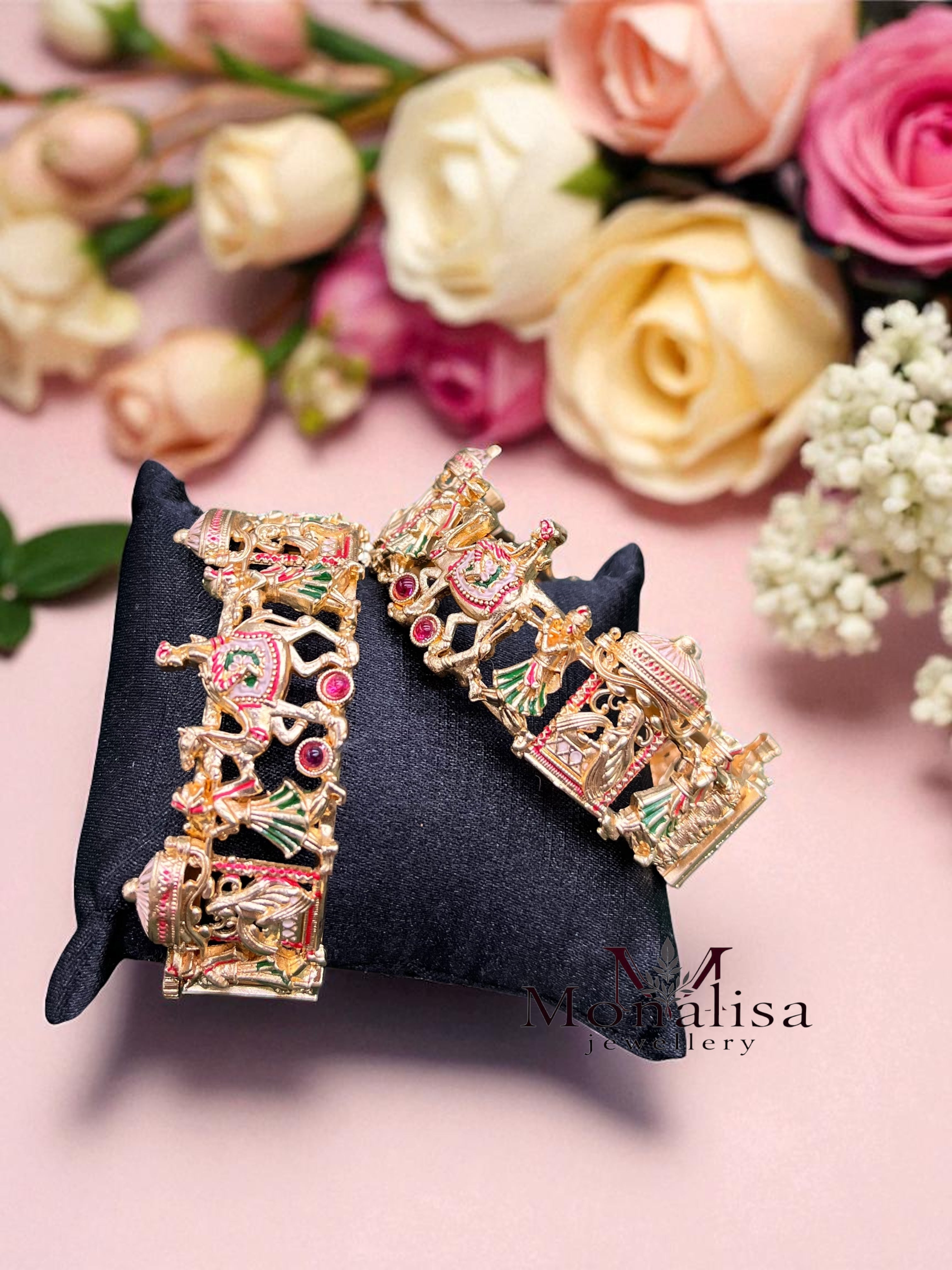 Palki Antique Designer Bangle