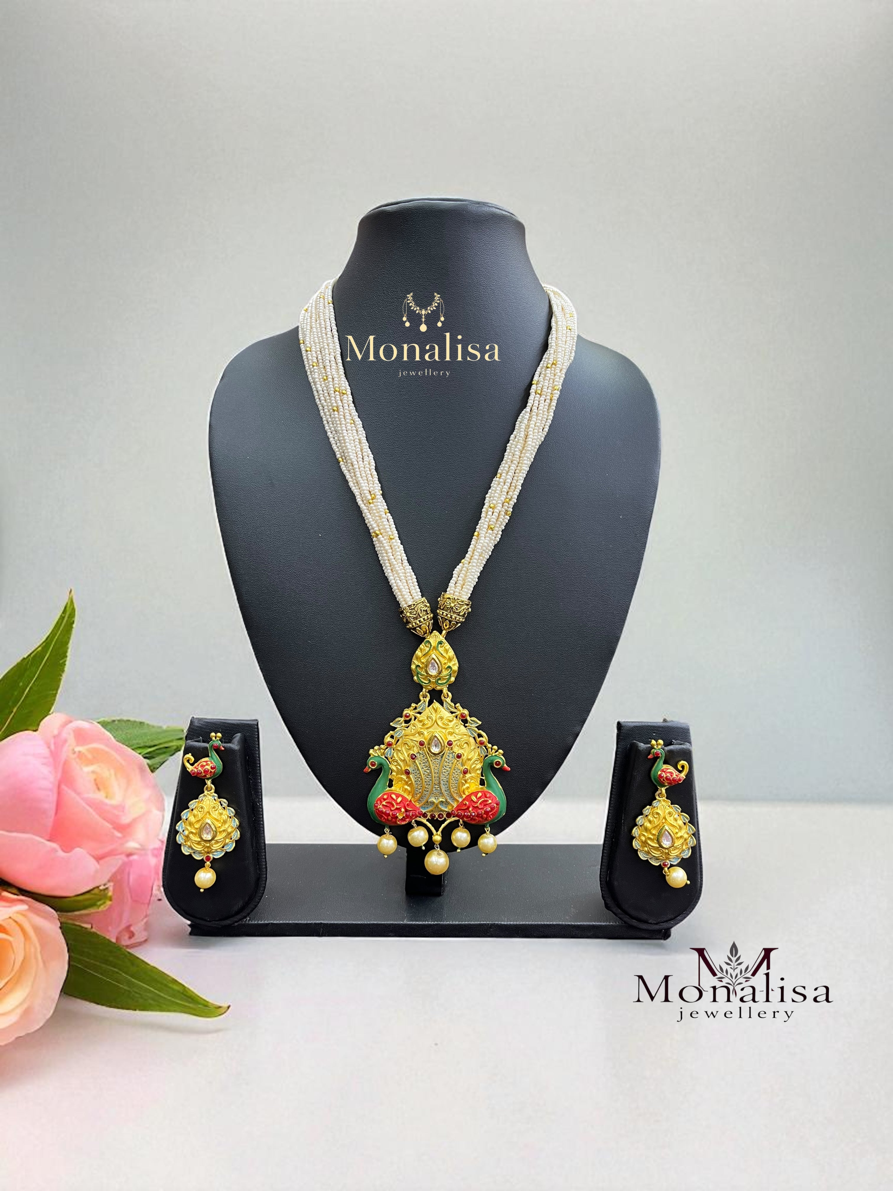 Agasthi Antique Designer Long Necklace