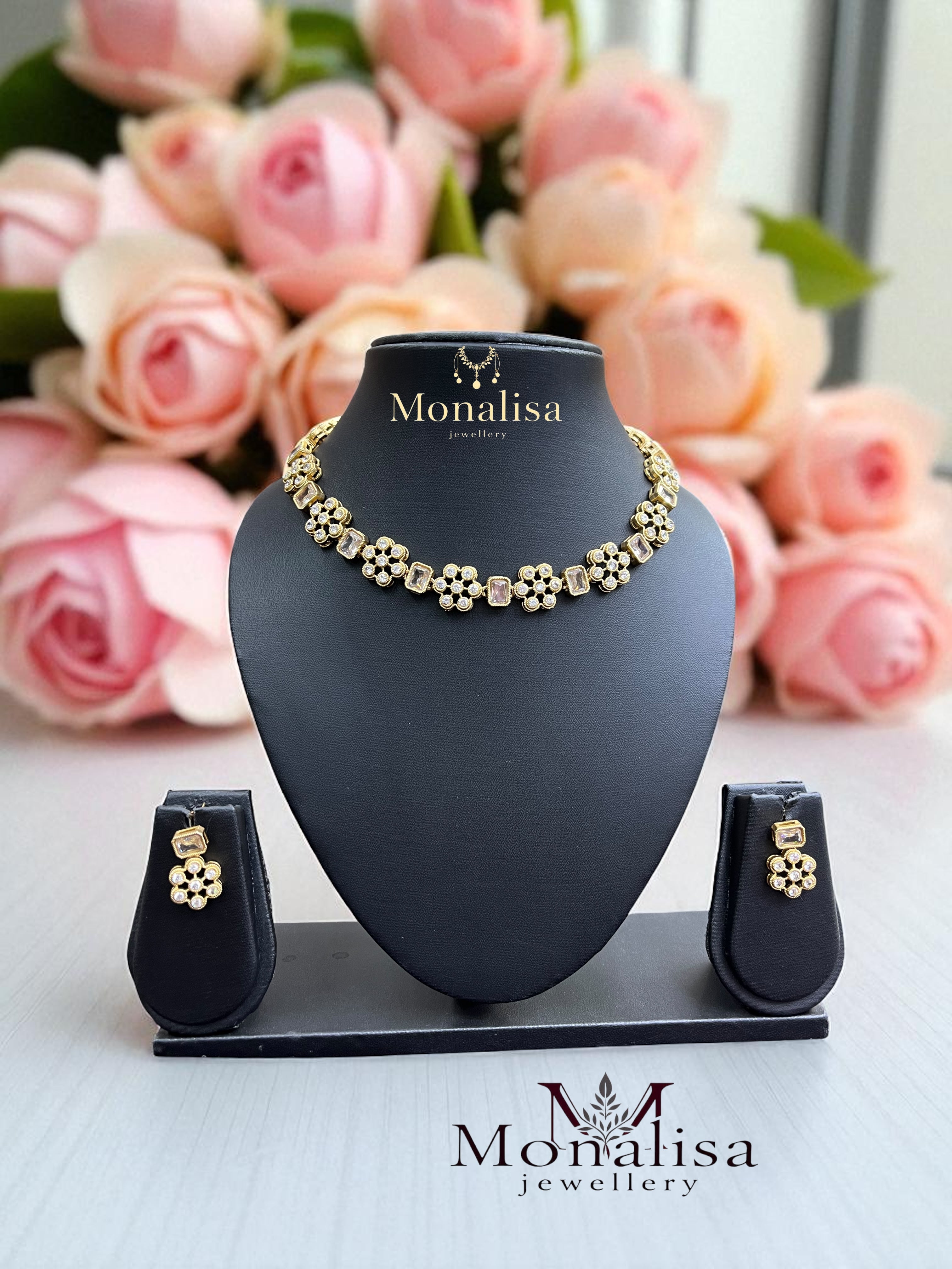Aditha Antique Designer Necklace Set