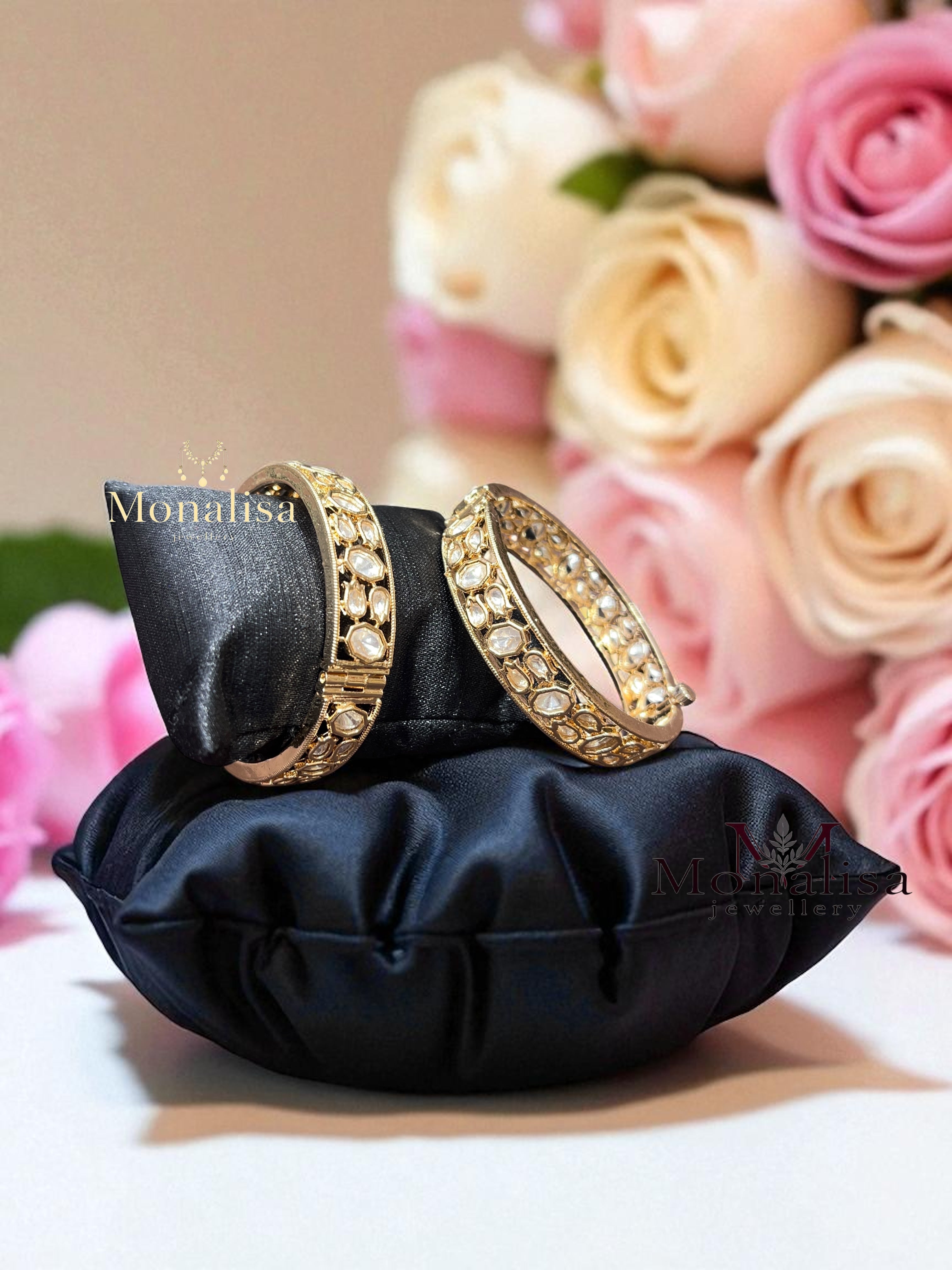 Manya Polki Designer Bangles