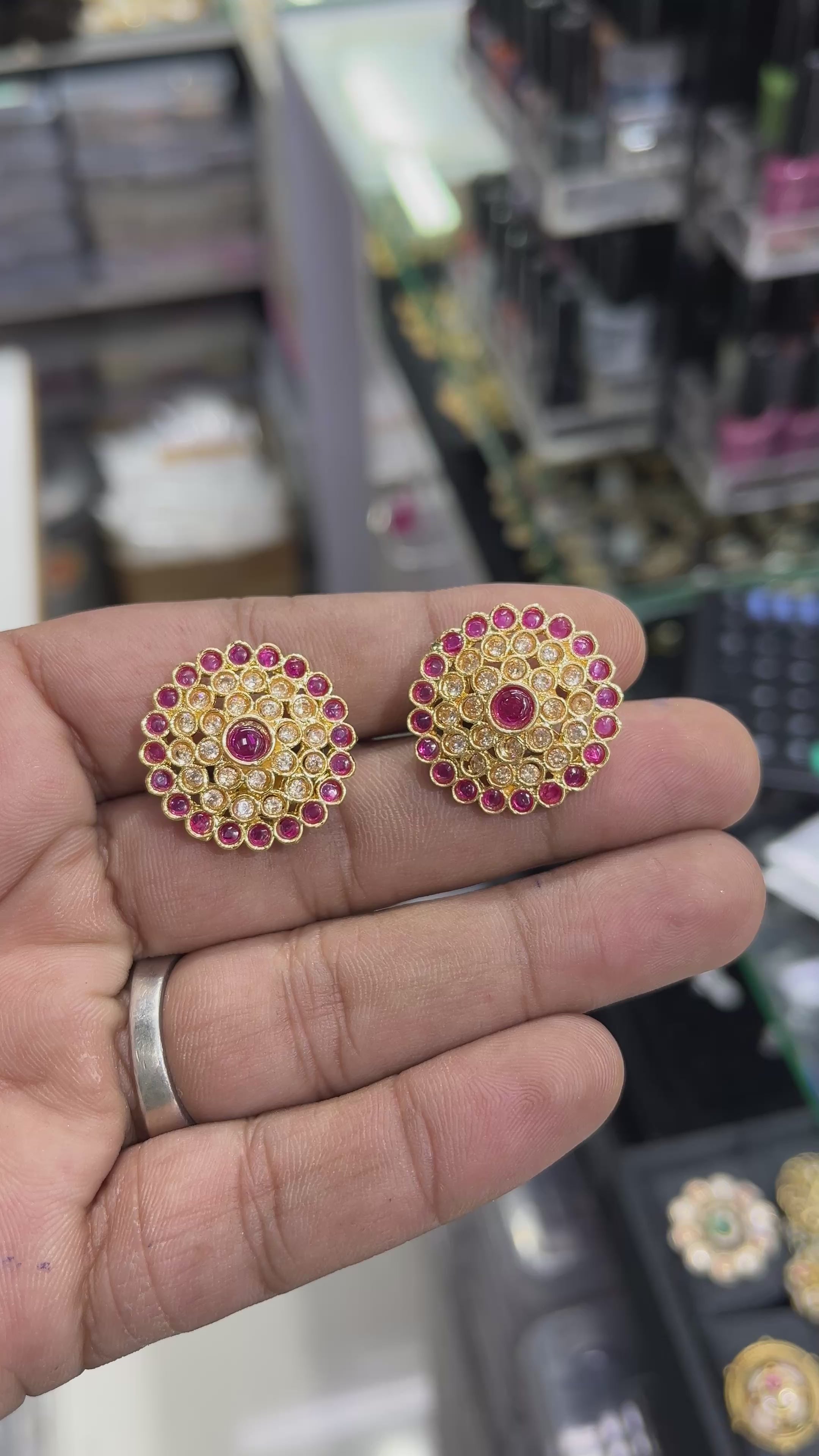 Jisha pink Antique Designer Choker Set