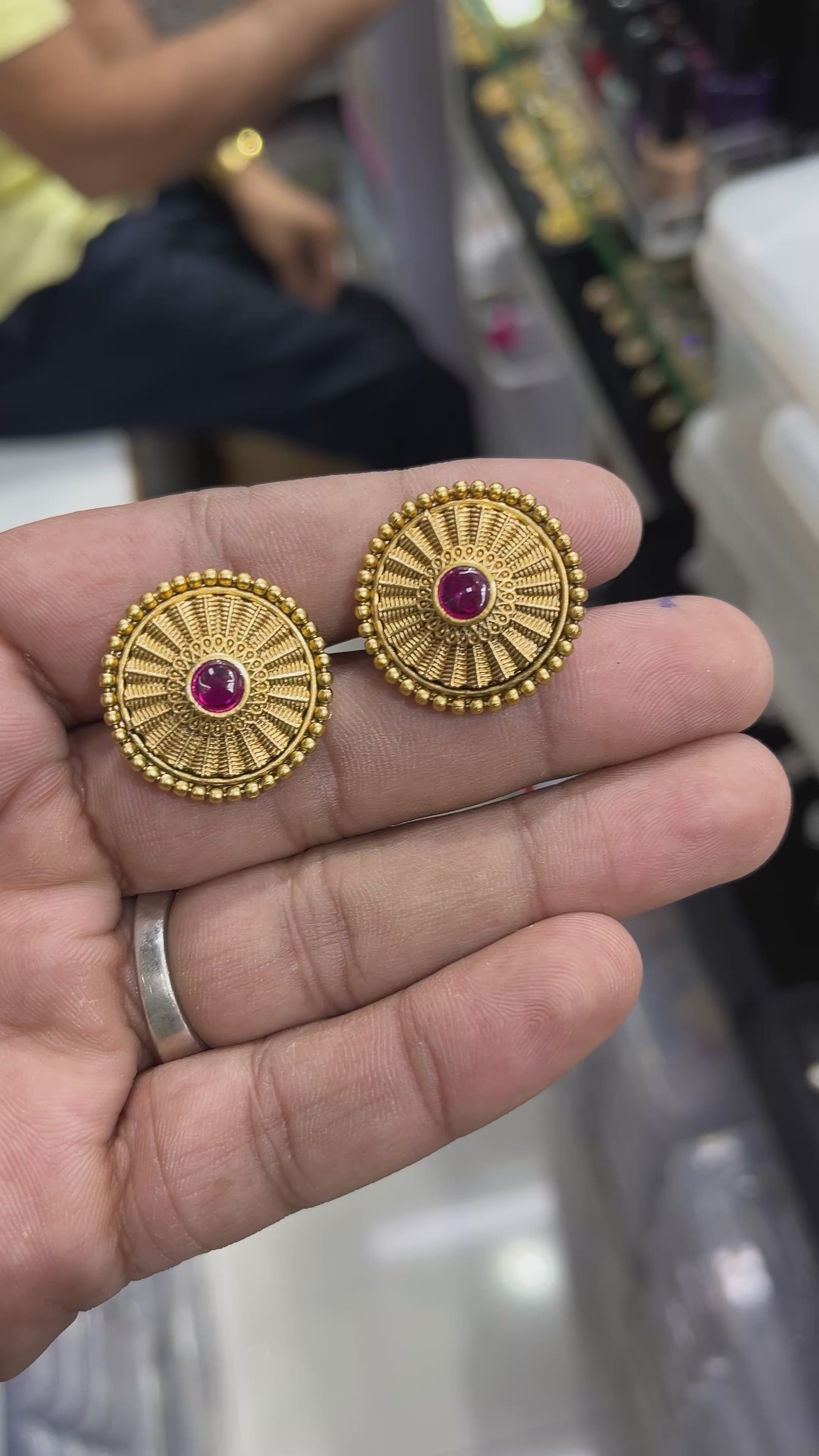 Jia Antique Designer studs