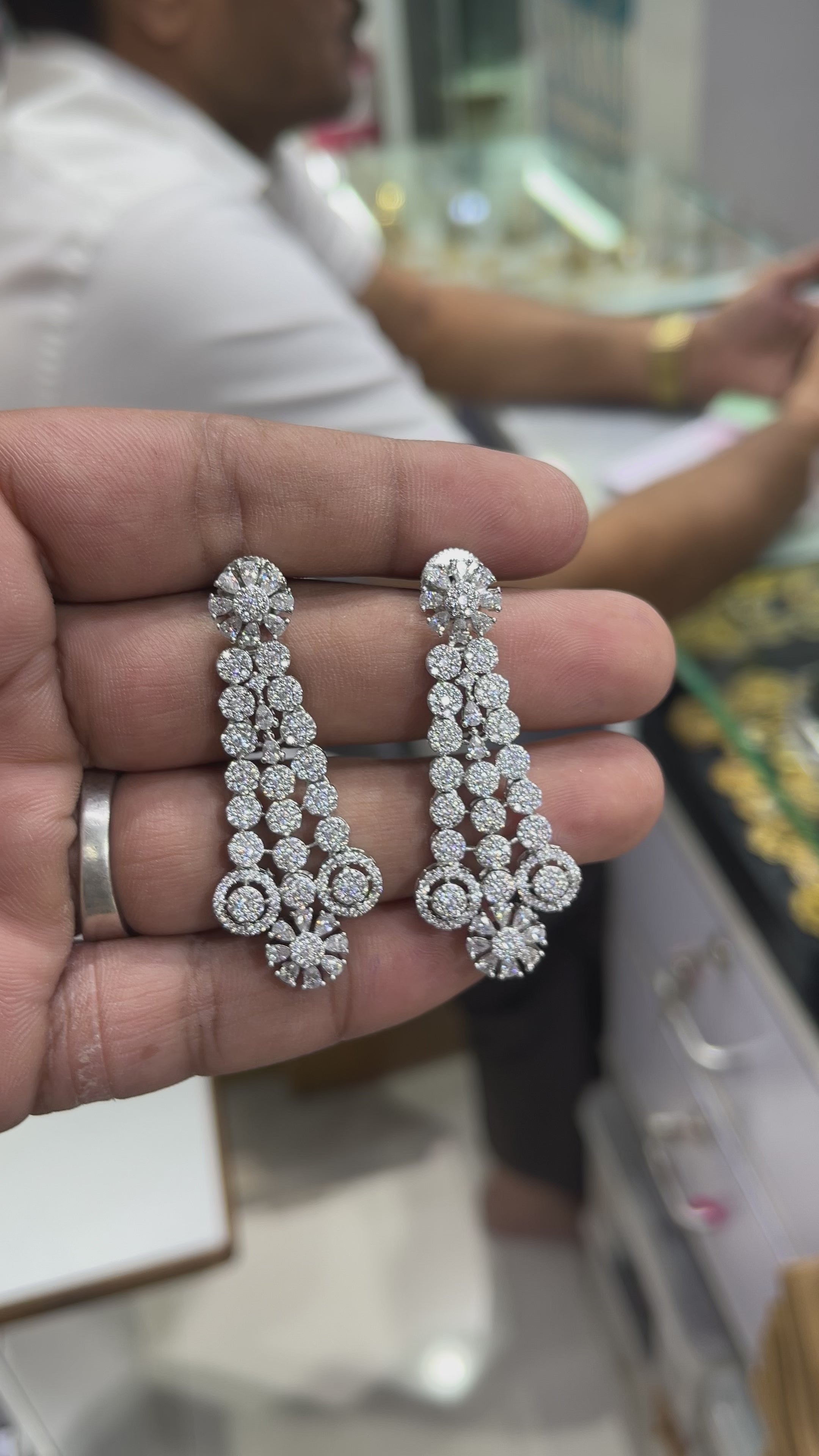 Zeraki Diamond Earing