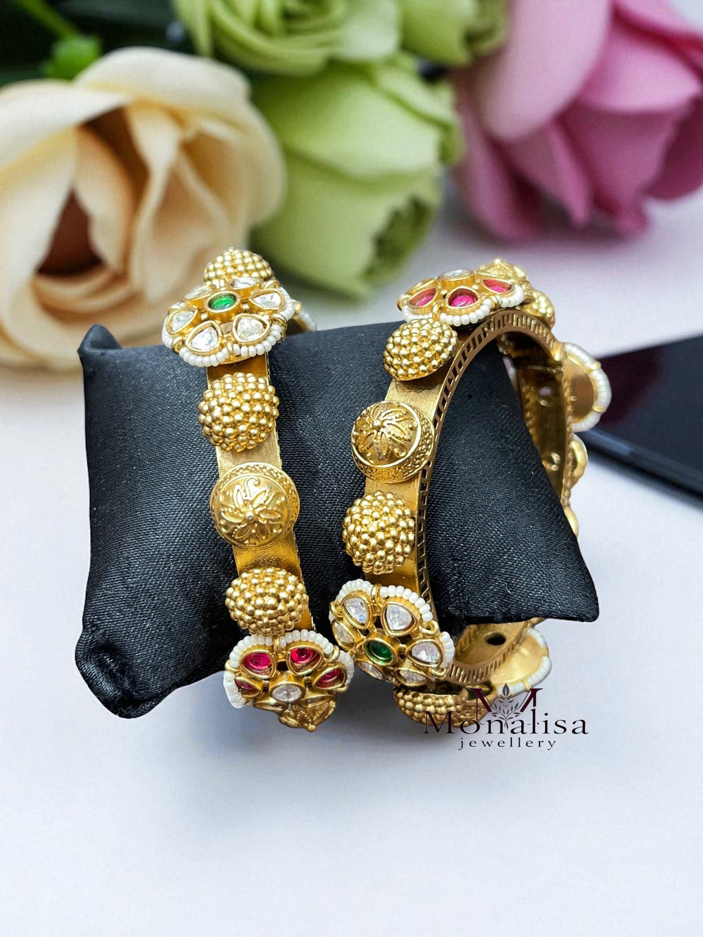 Eshika Antique Designer Bangles