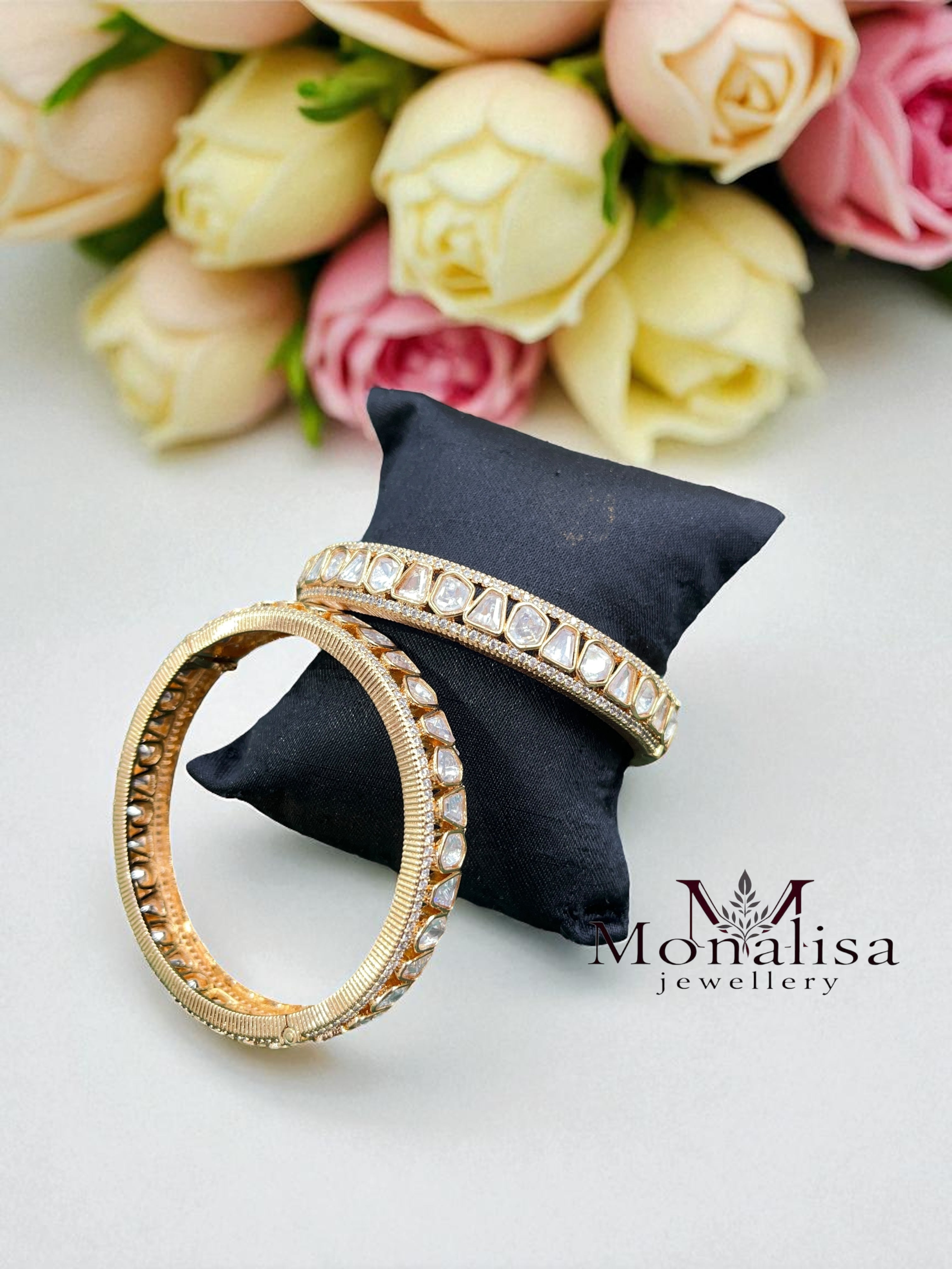 Chetana Polki Designer Bangles