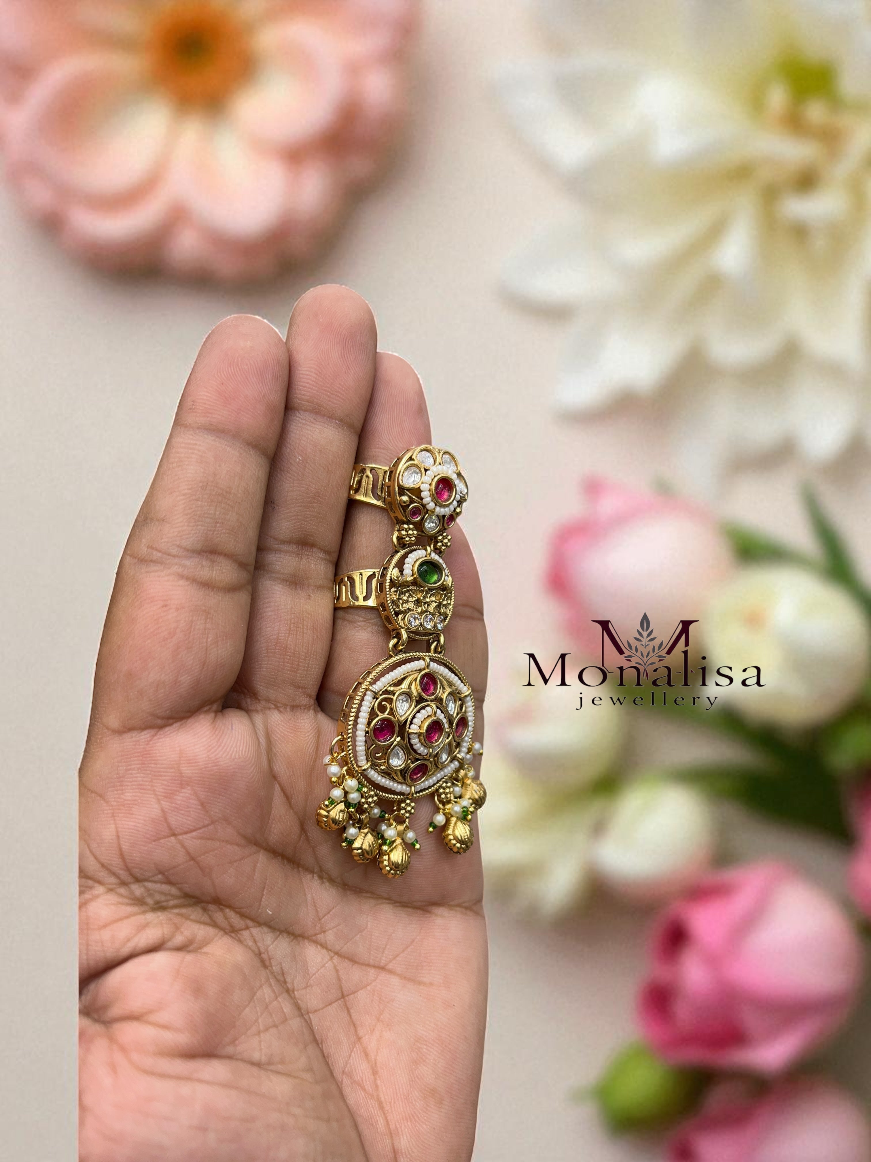 Mishty Full Finger Designer Ring