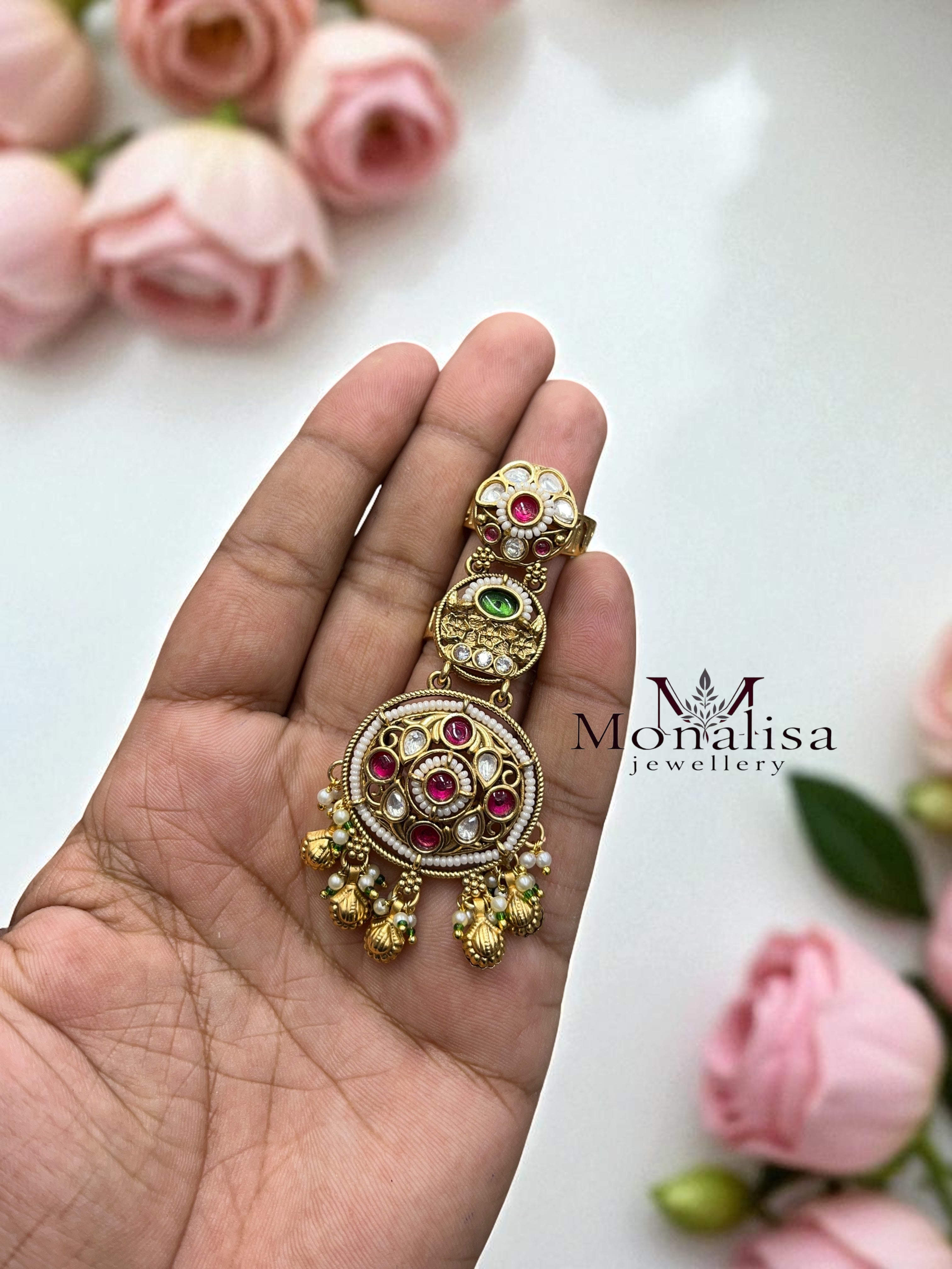 Mishty Full Finger Designer Ring