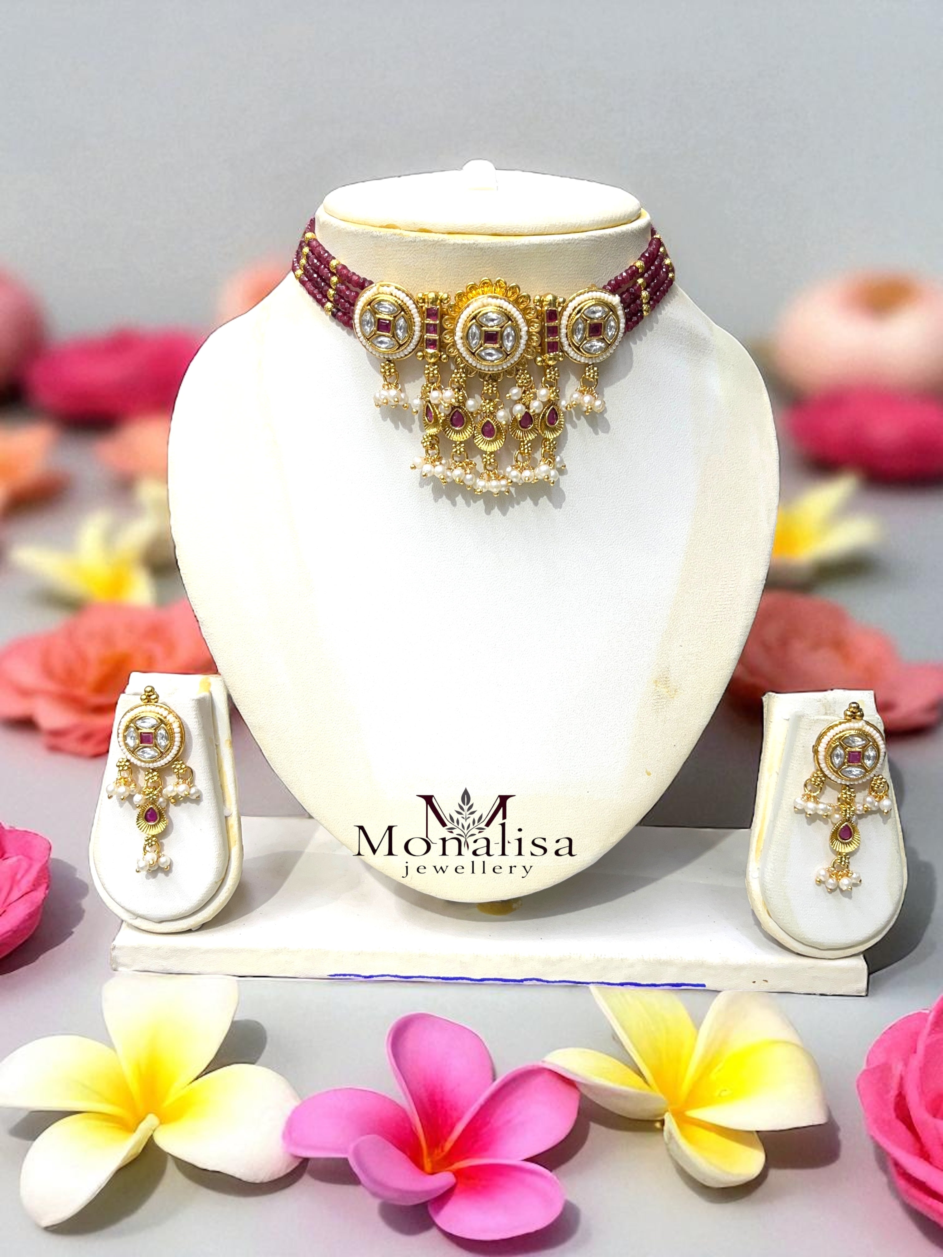 Sudiksha Antique Designer choker Set