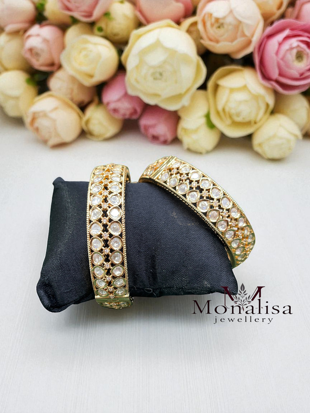 Mishti Polki Designer Bangles