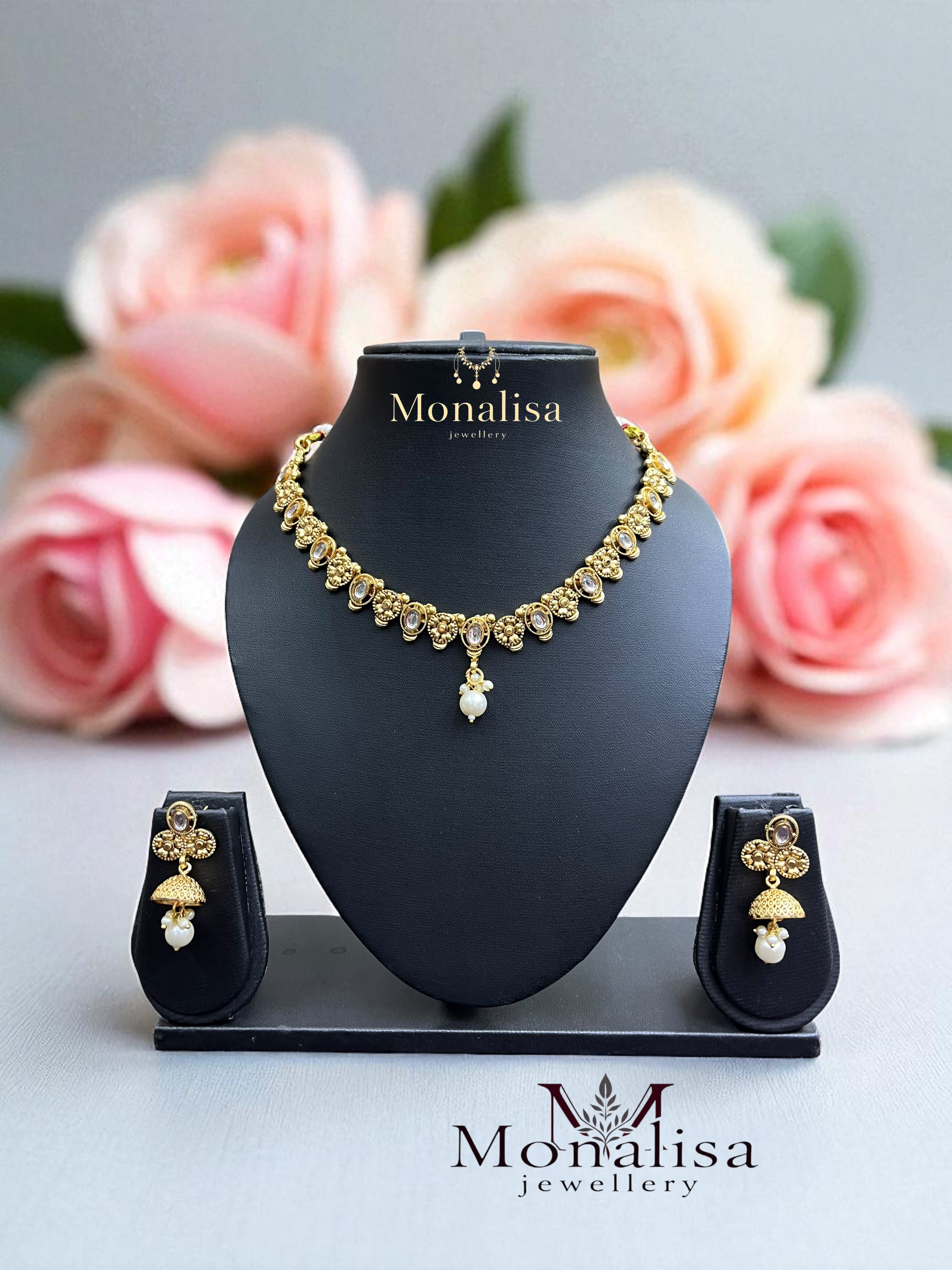 Chalama Antique Designer Necklace Set