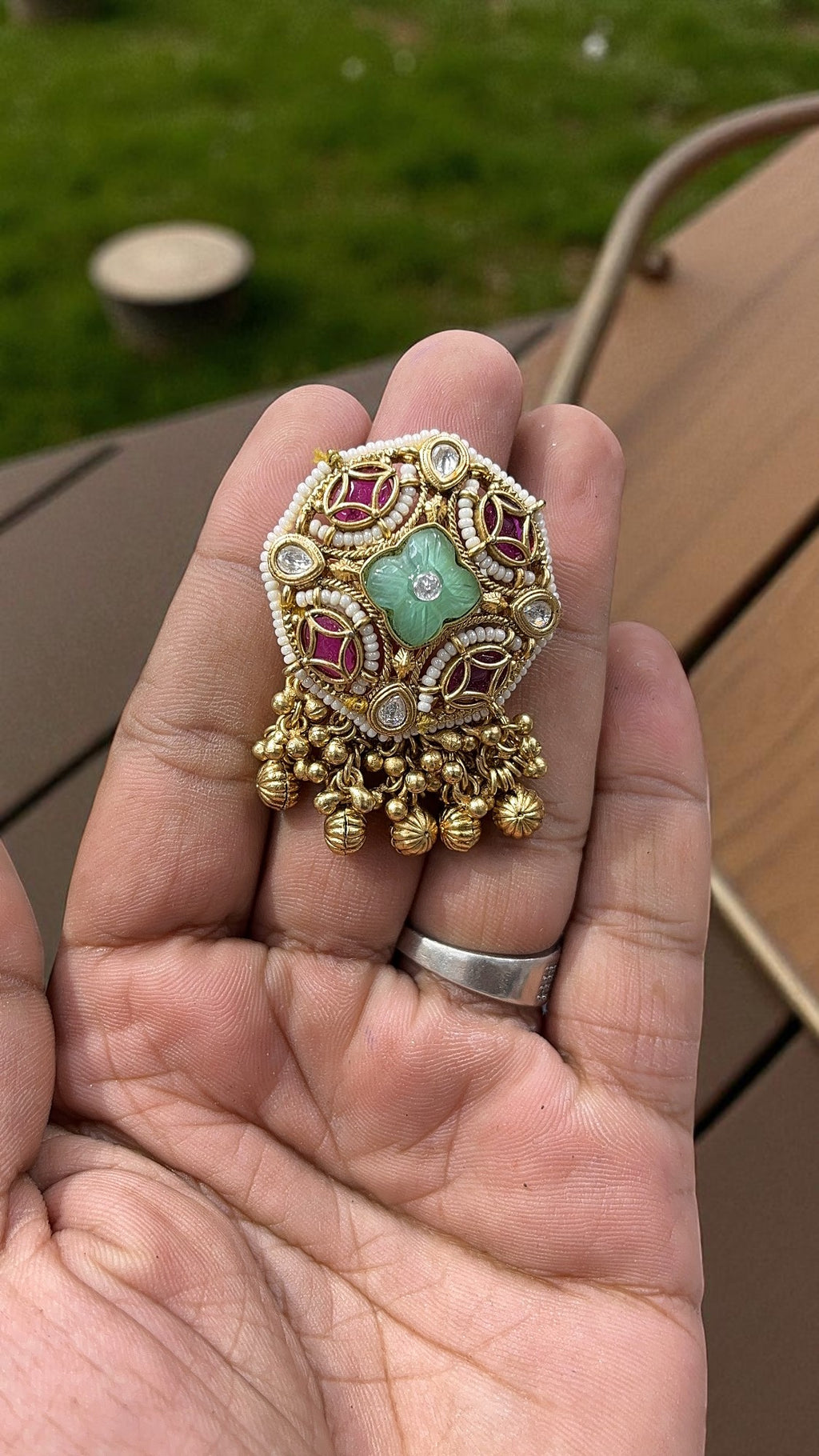 Parthavi Antique Designer Ring