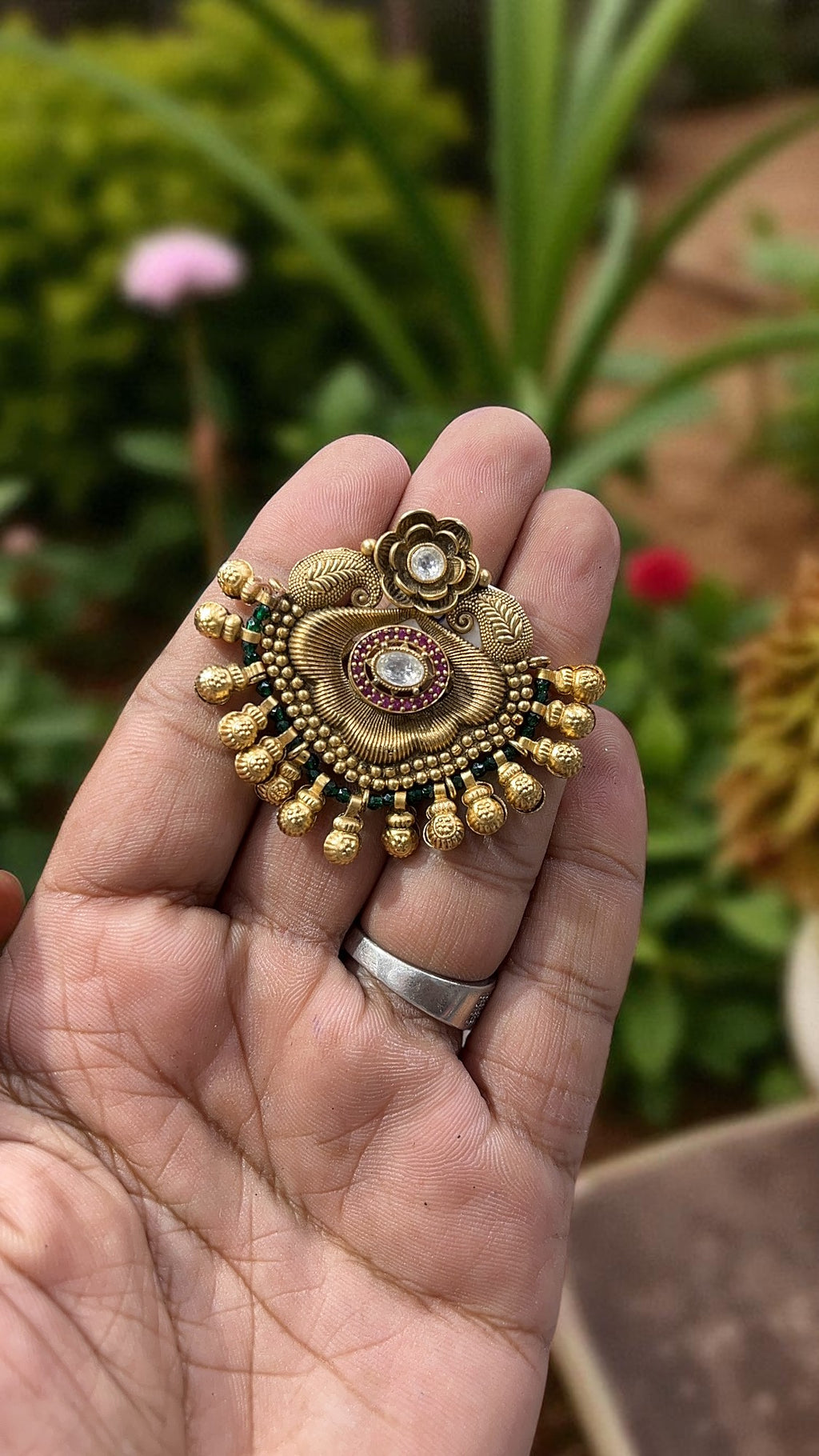 Shrika Antique Designer Ring