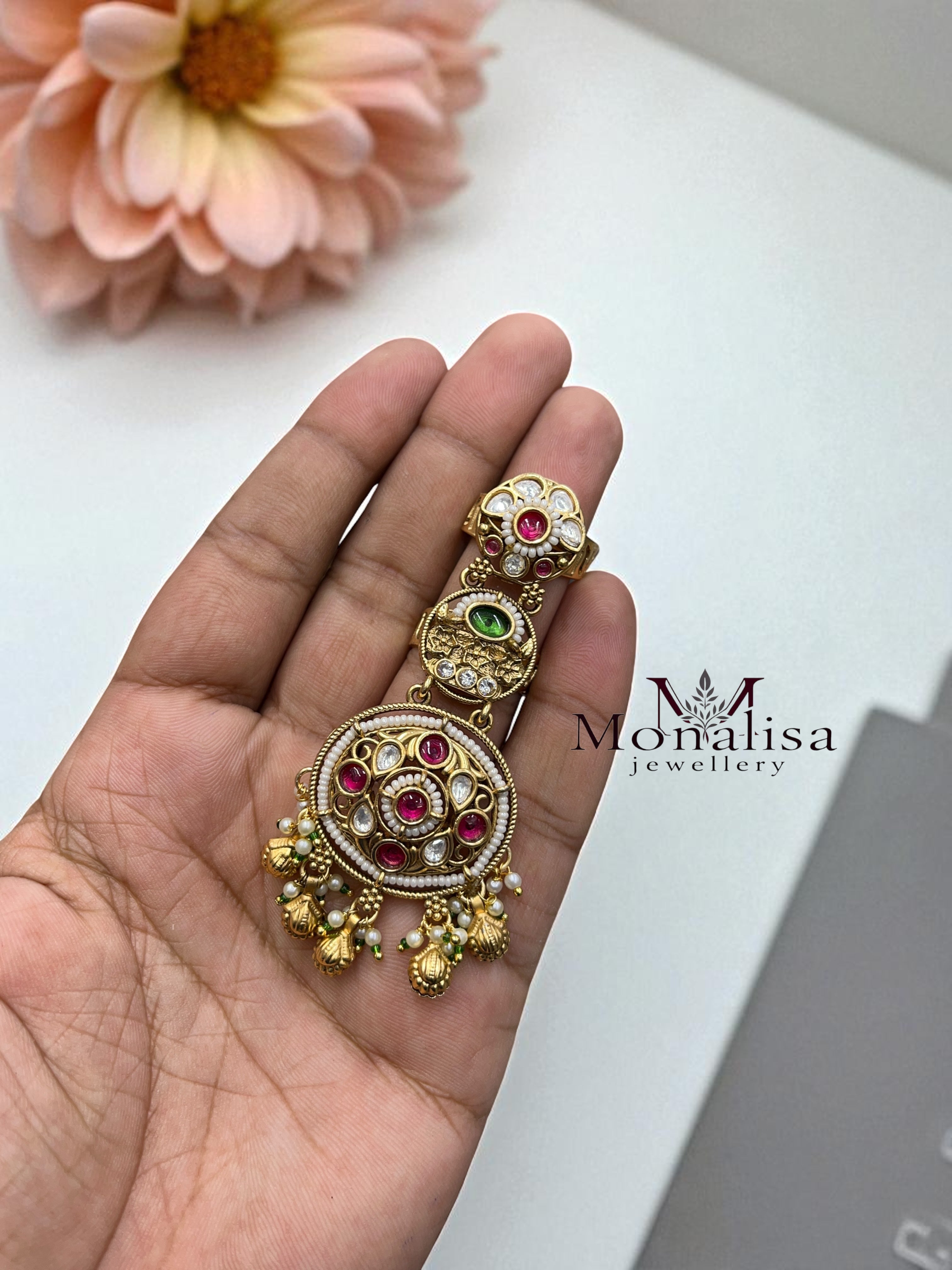 Mishty Full Finger Designer Ring