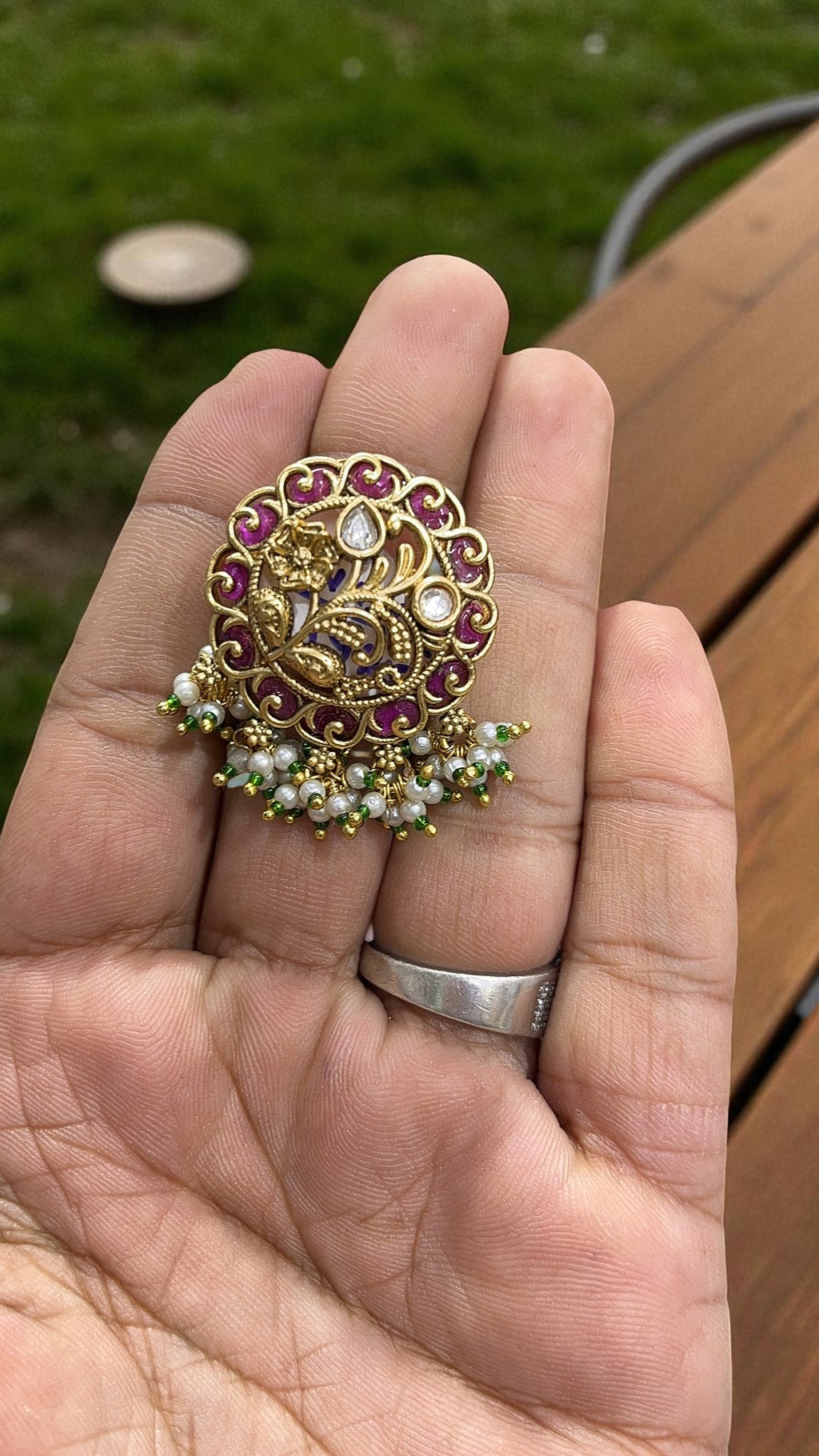 Tarini Antique Designer Ring