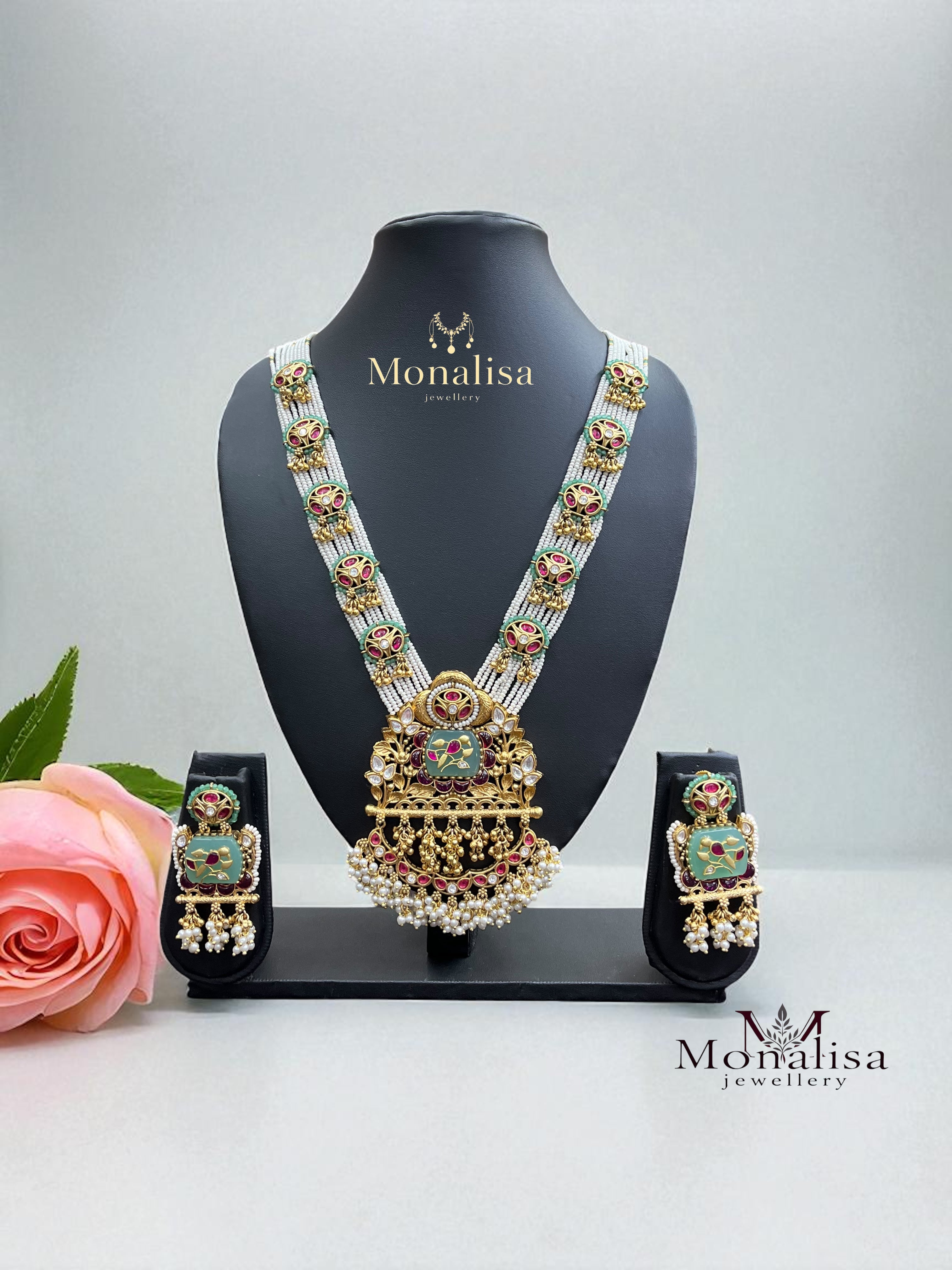 Leeya Antique Designer Long Necklace