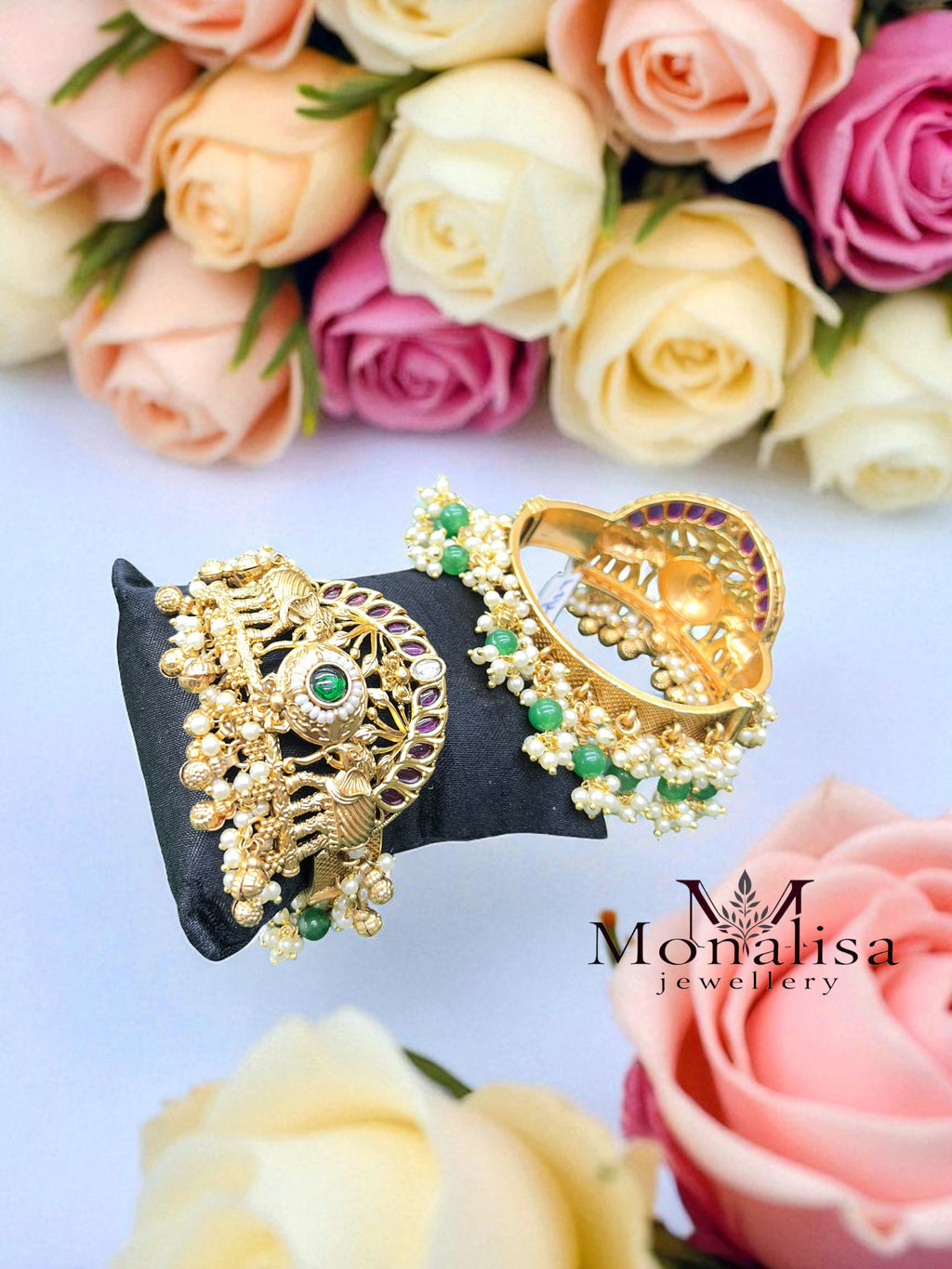 Smita Jhumka Antique Designer Bangles