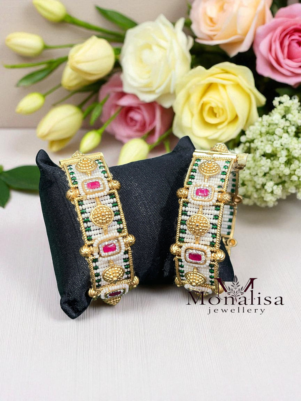 Ashika Antique Designer Bangles