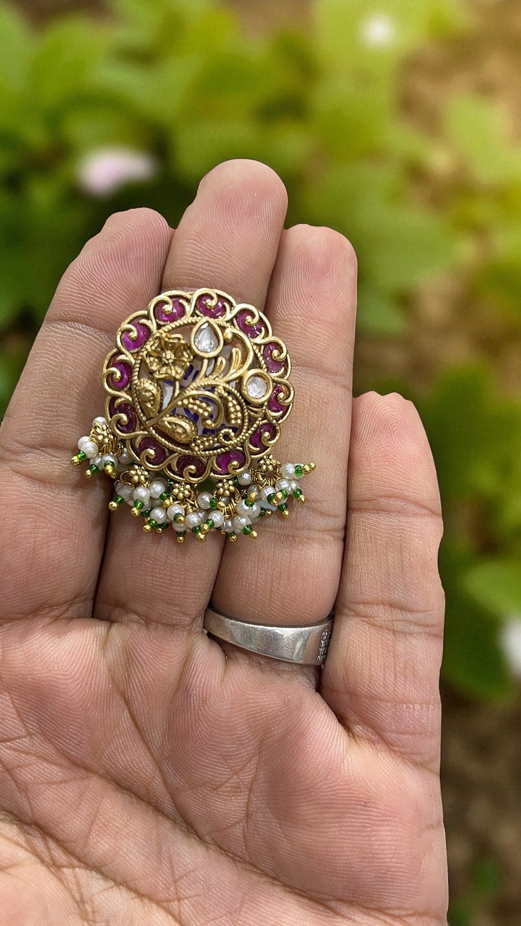 Tarini Antique Designer Ring