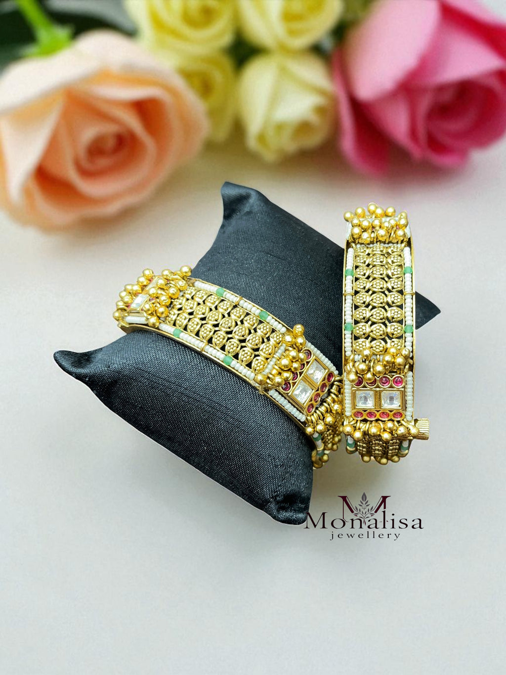 Vibhuti Antique Designer Bangles