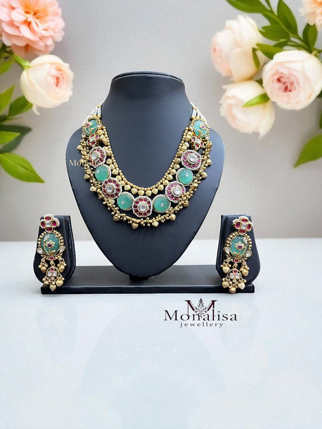 Raagini Antique Designer Necklace Set