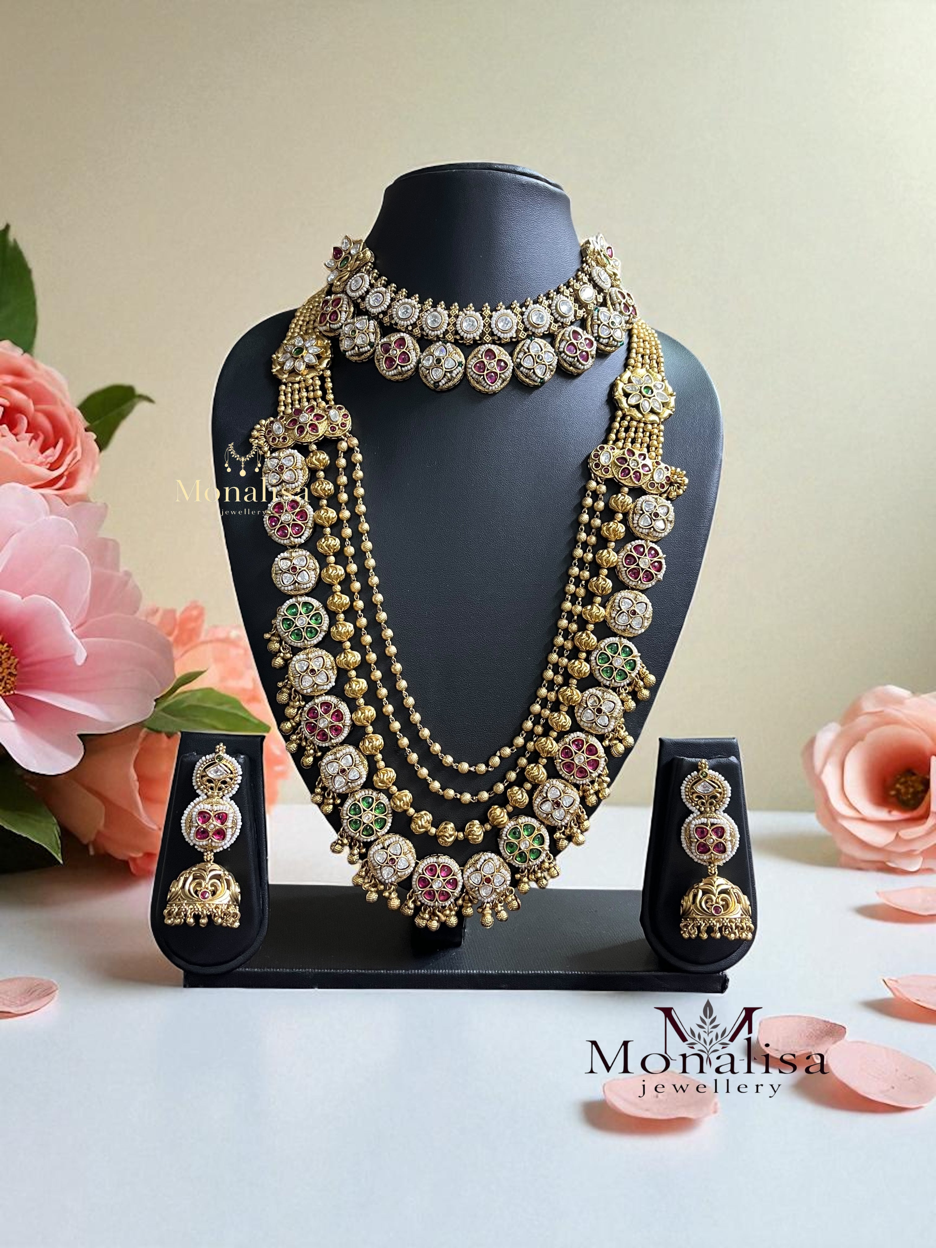 Pushpaa-2 Antique Designer Bridal set