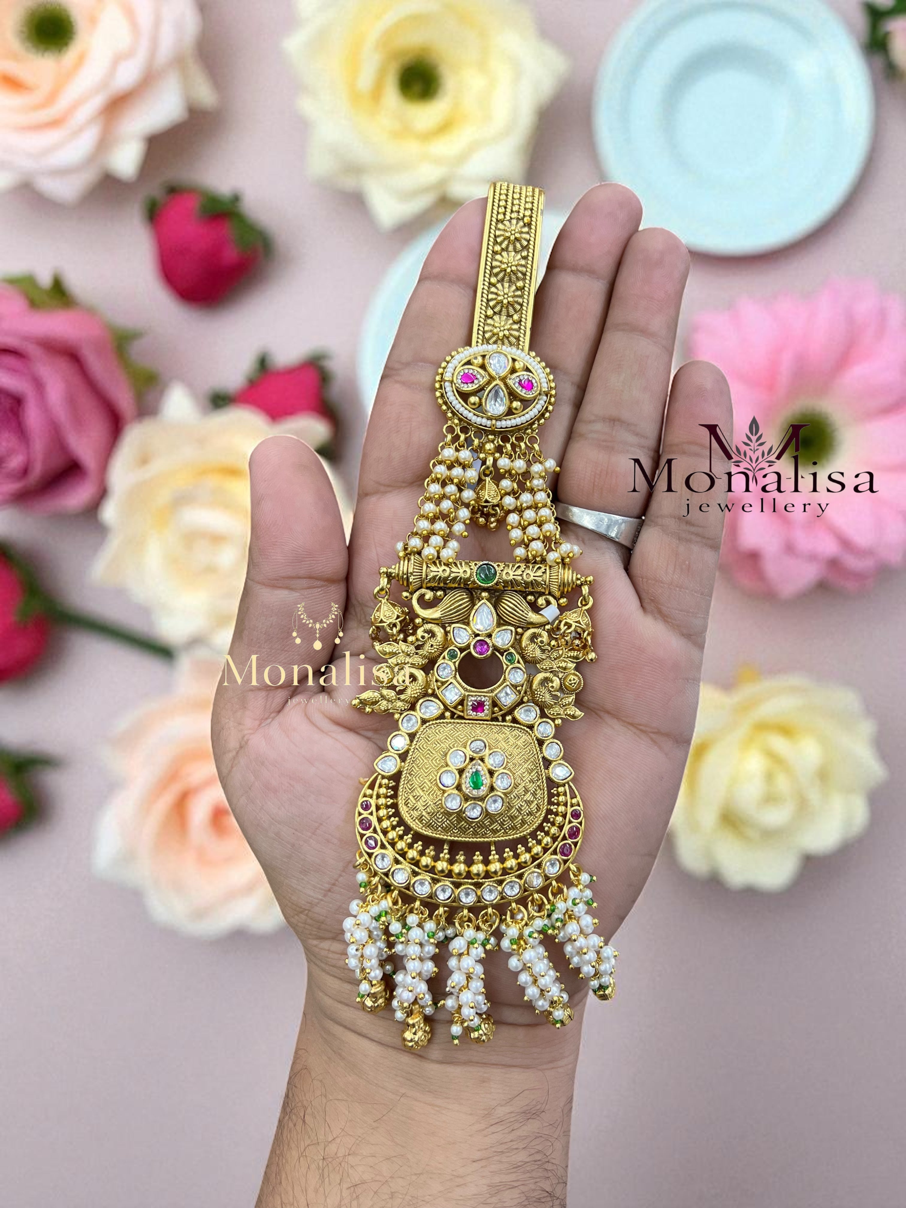 Aushah Antique Designer Challa