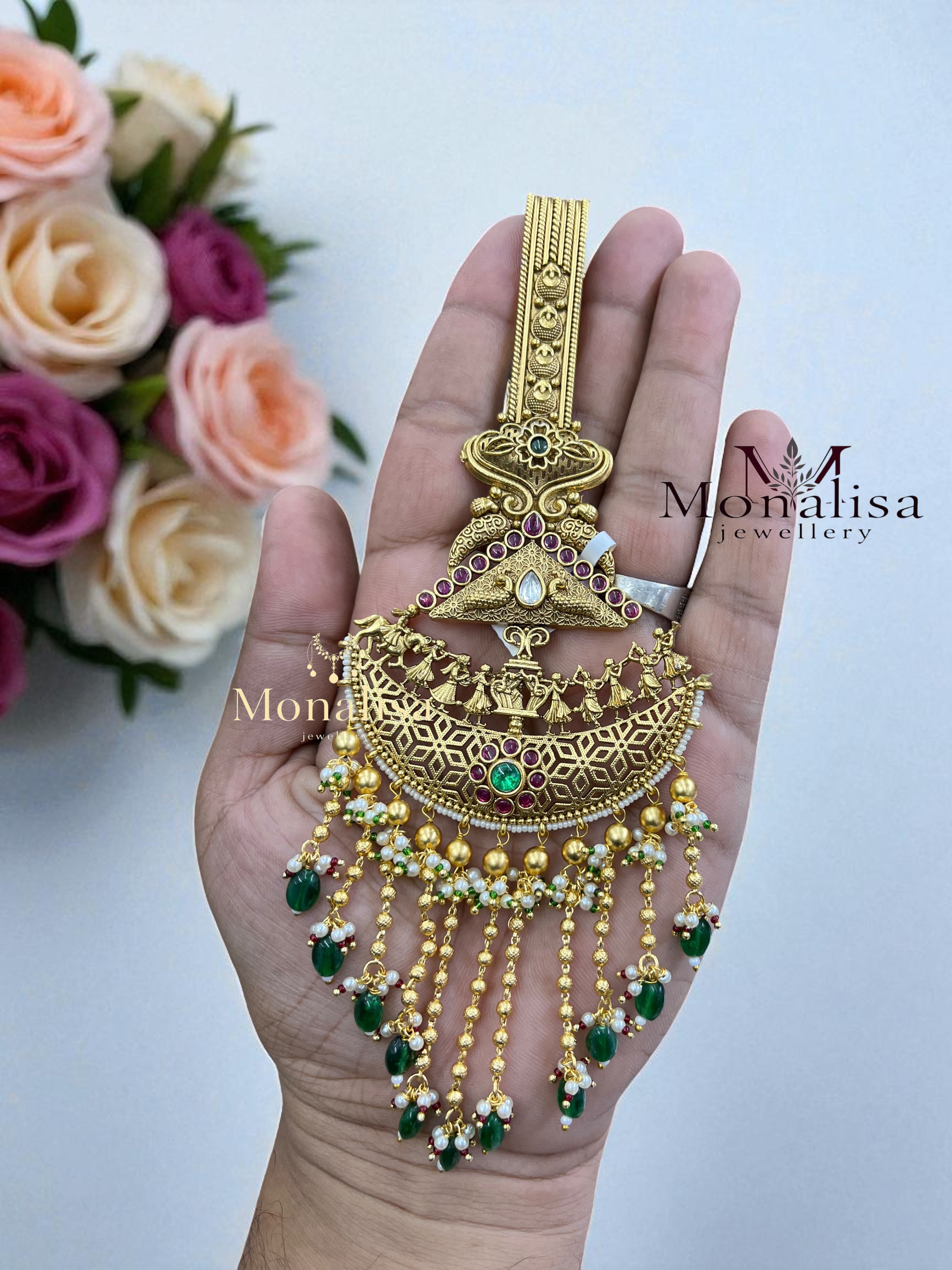 Palki Antique Designer Challa