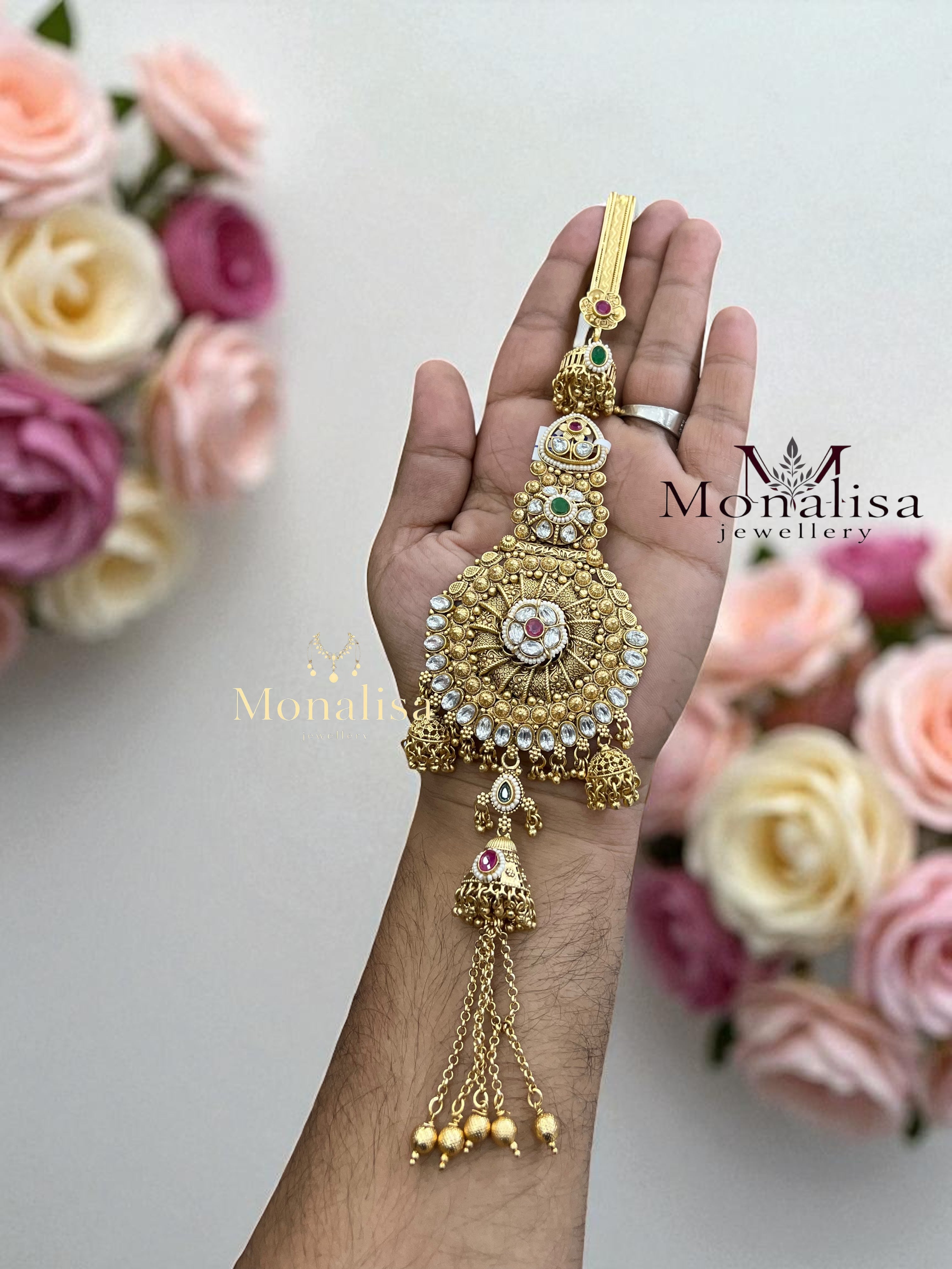 Bahula Antique Designer Challa
