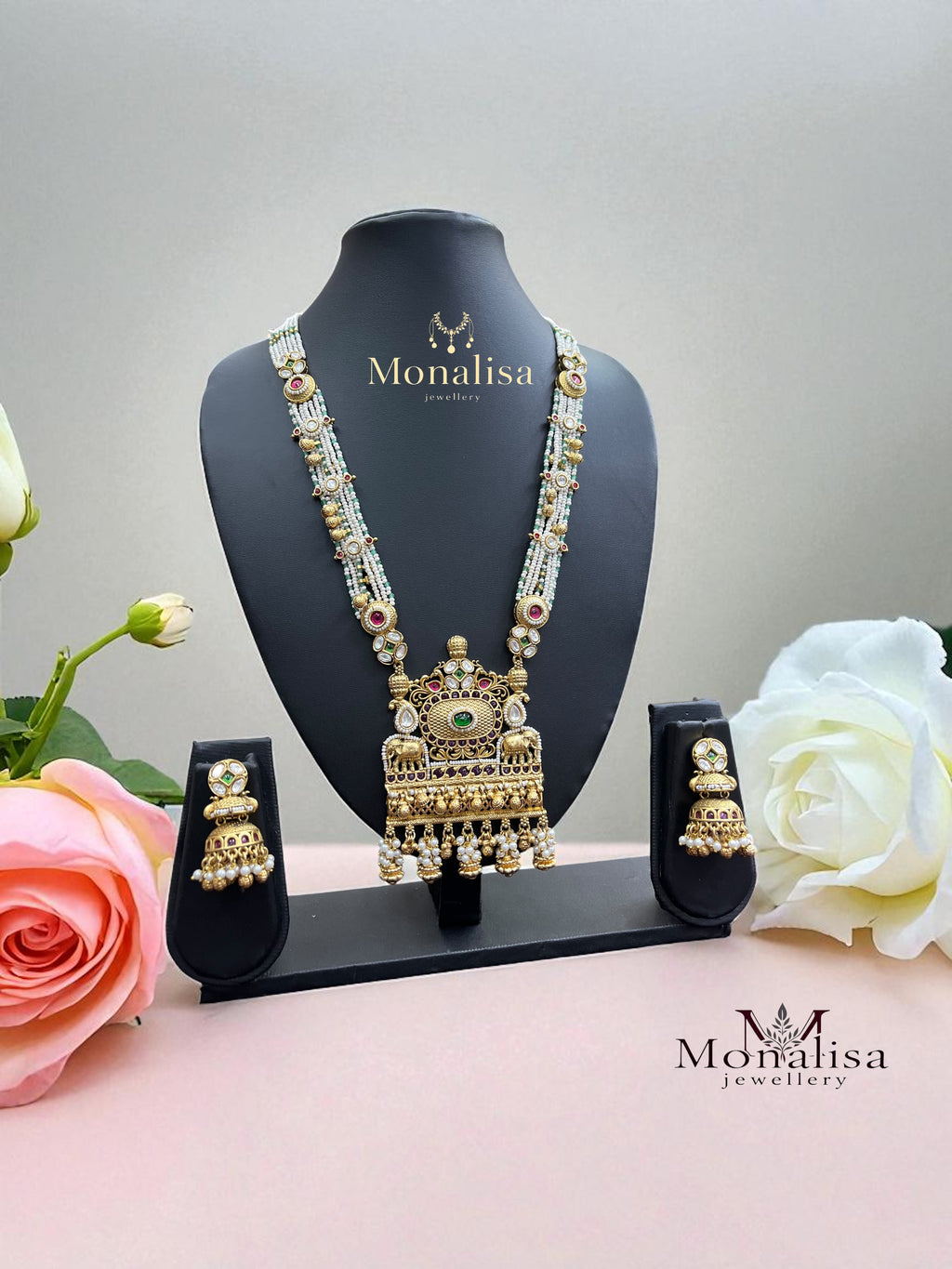 Chira Antique Designer Long Necklace