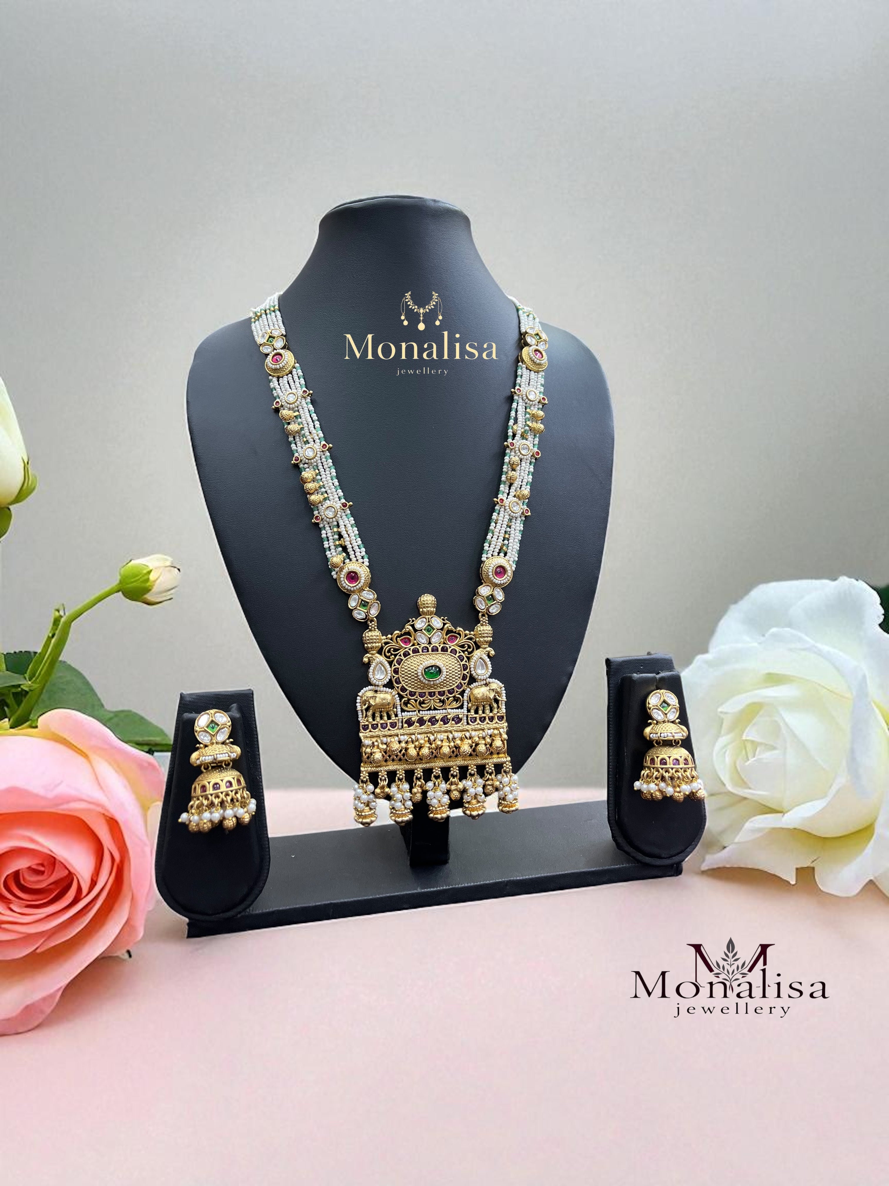 Chira Antique Designer Long Necklace