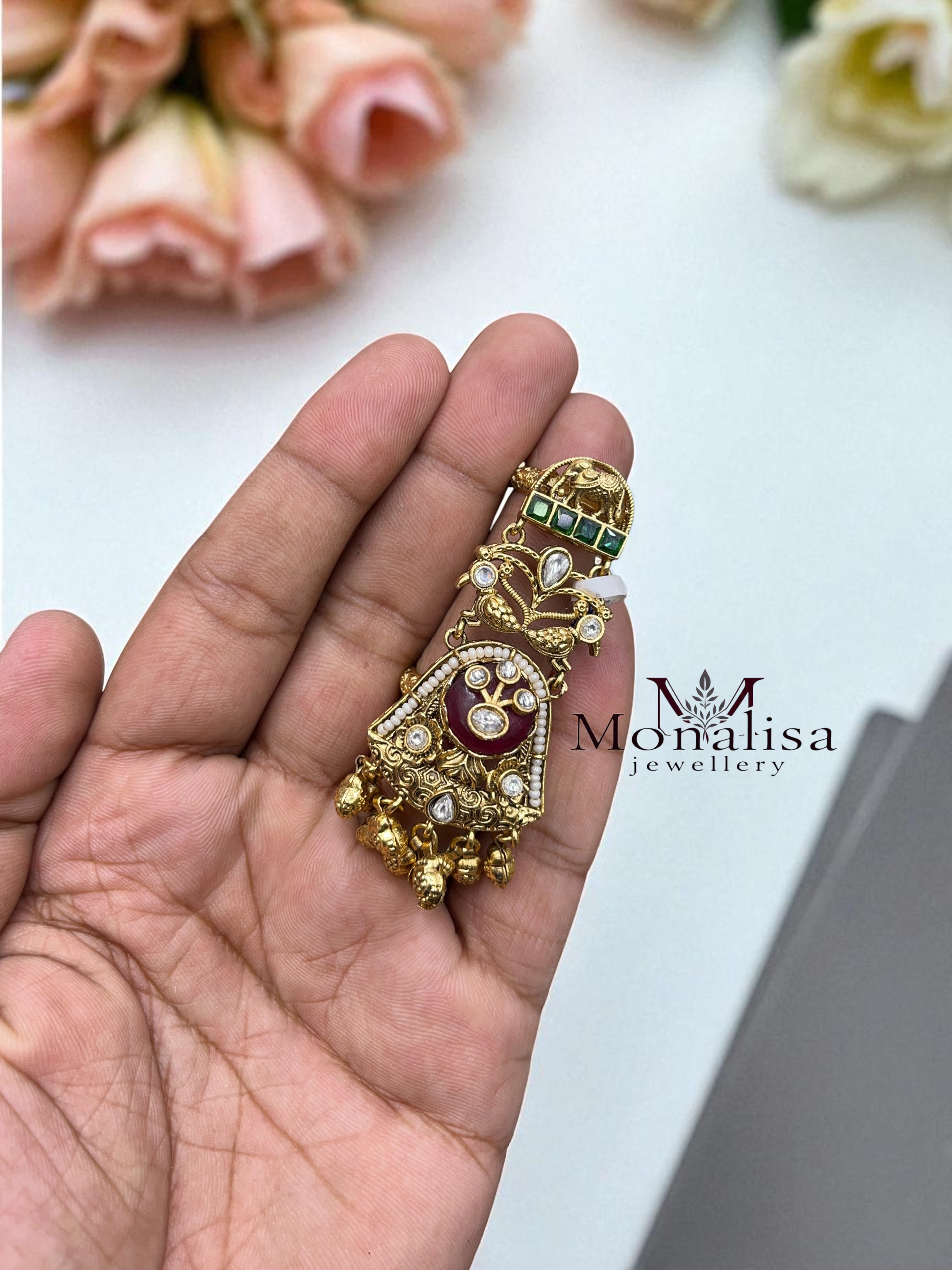 Keshvi Full Finger Designer Ring