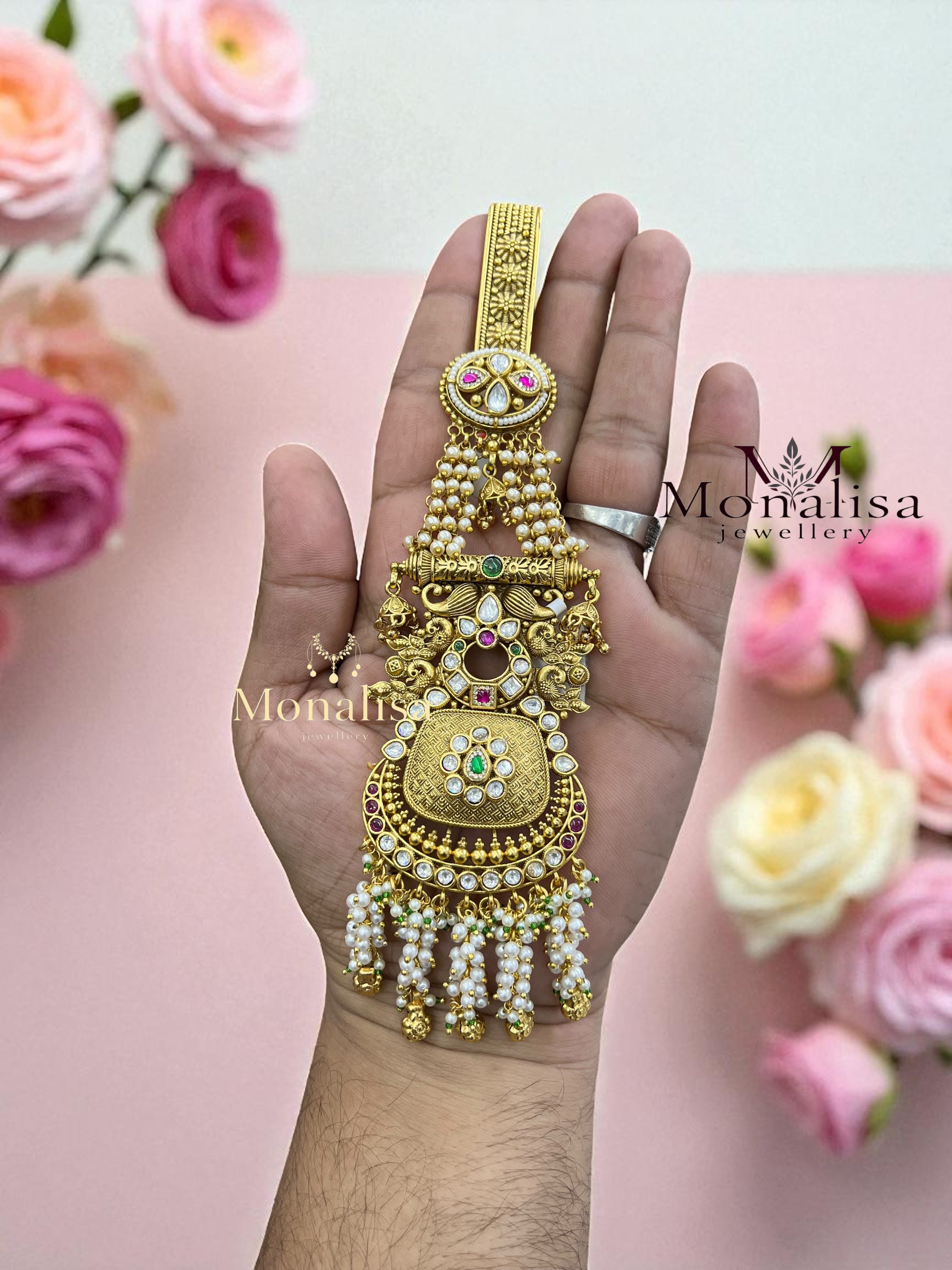 Aushah Antique Designer Challa
