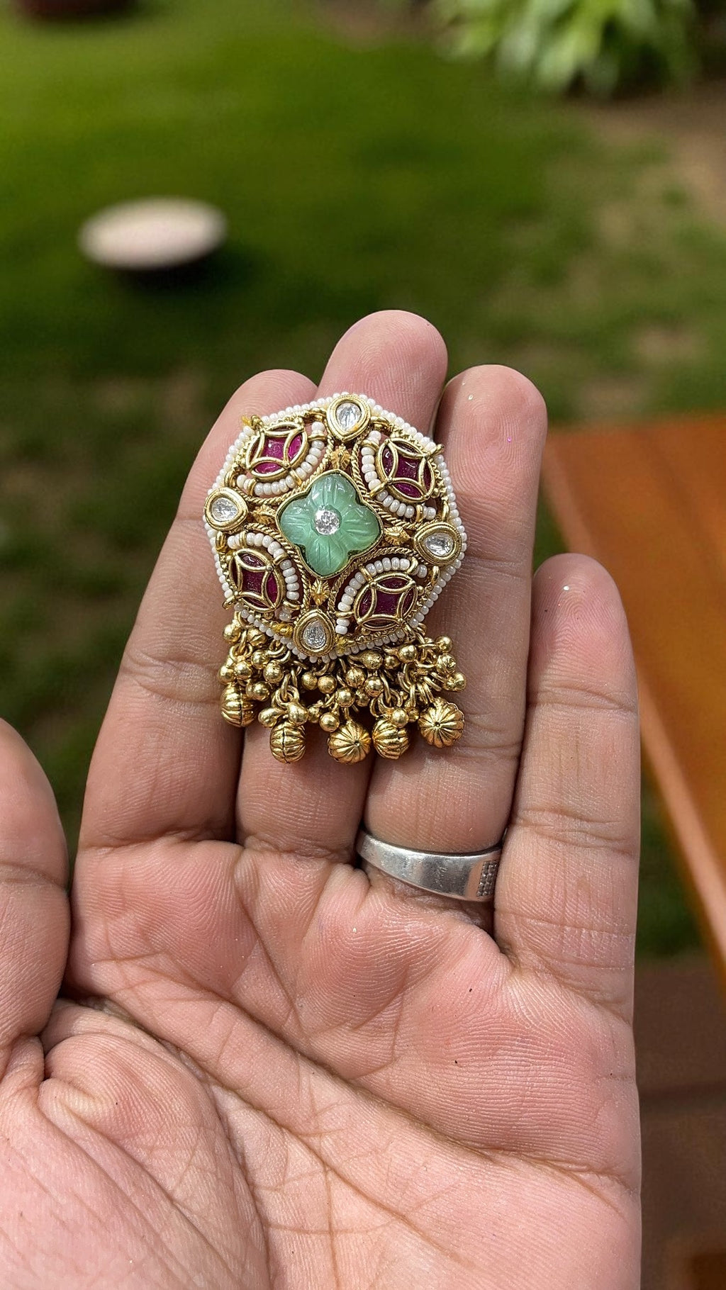 Parthavi Antique Designer Ring