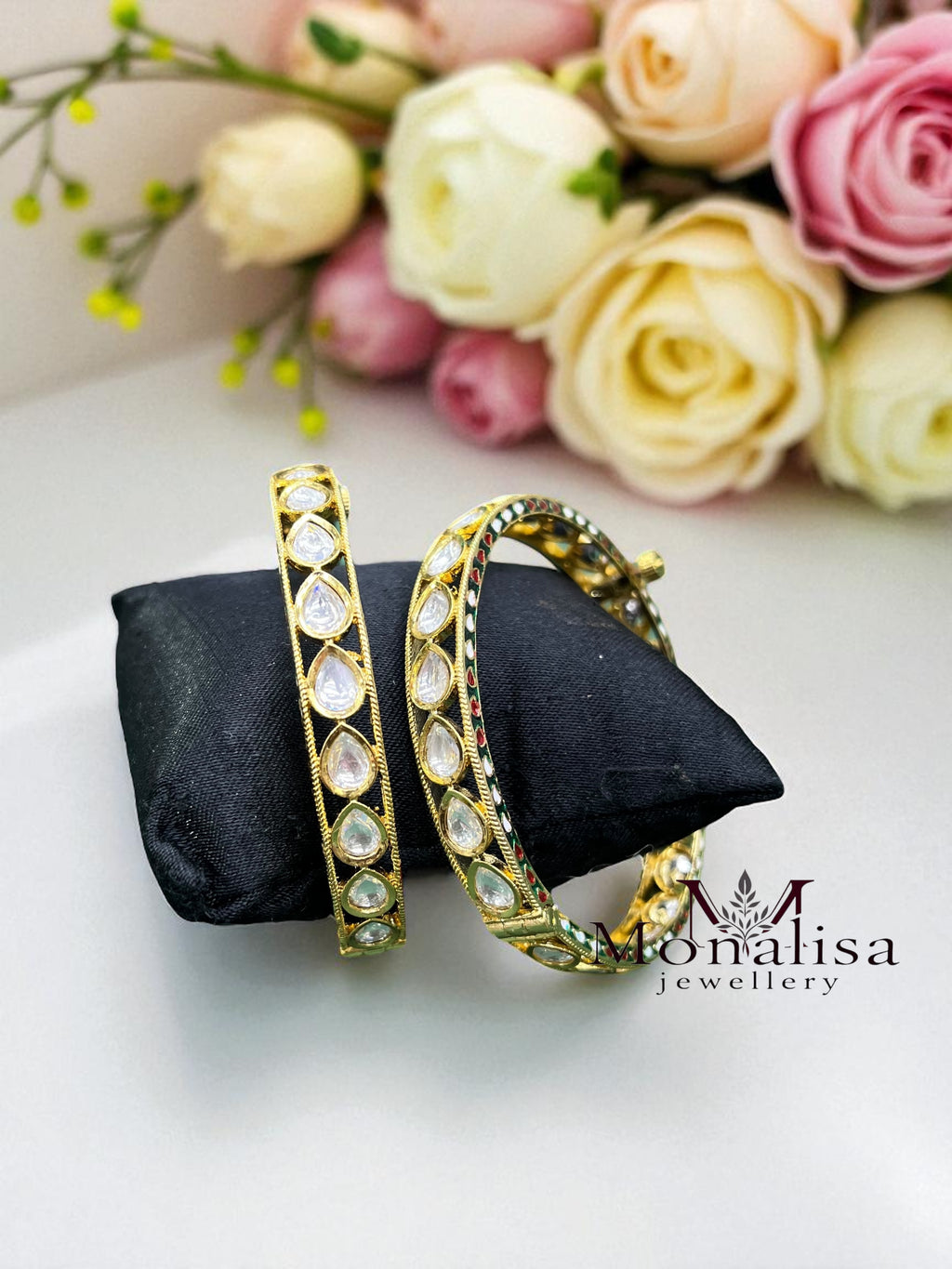 Janaki Polki Designer Bangles