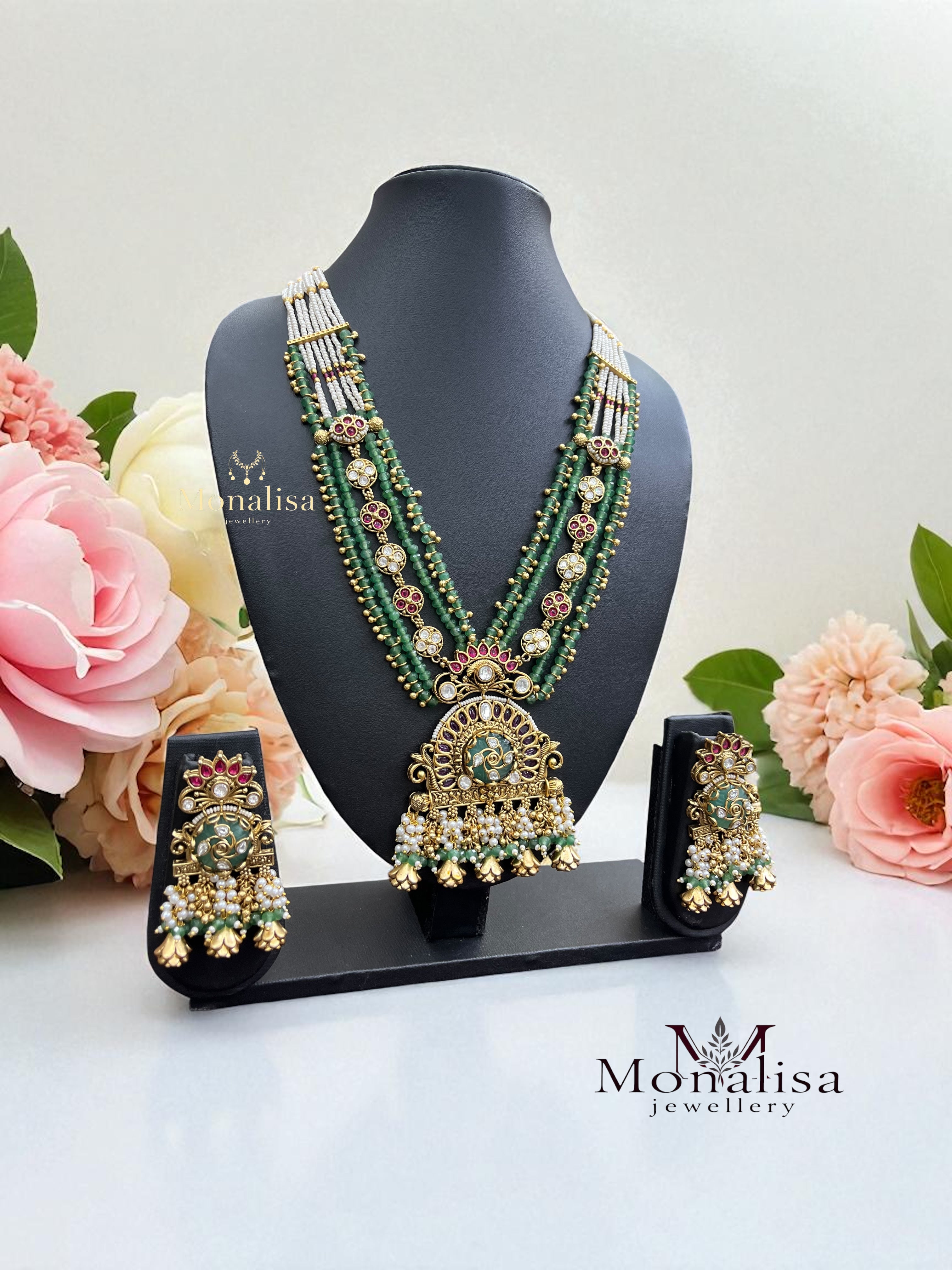 Bibha Antique Designer Long Necklace