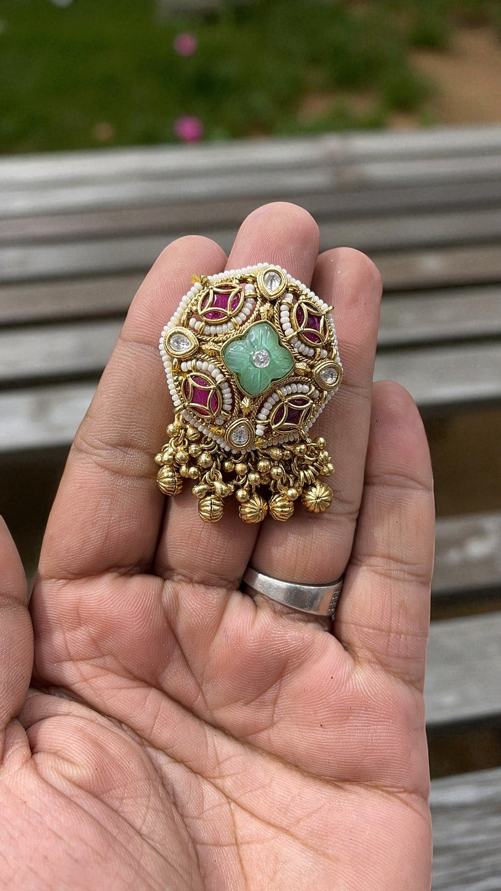 Parthavi Antique Designer Ring