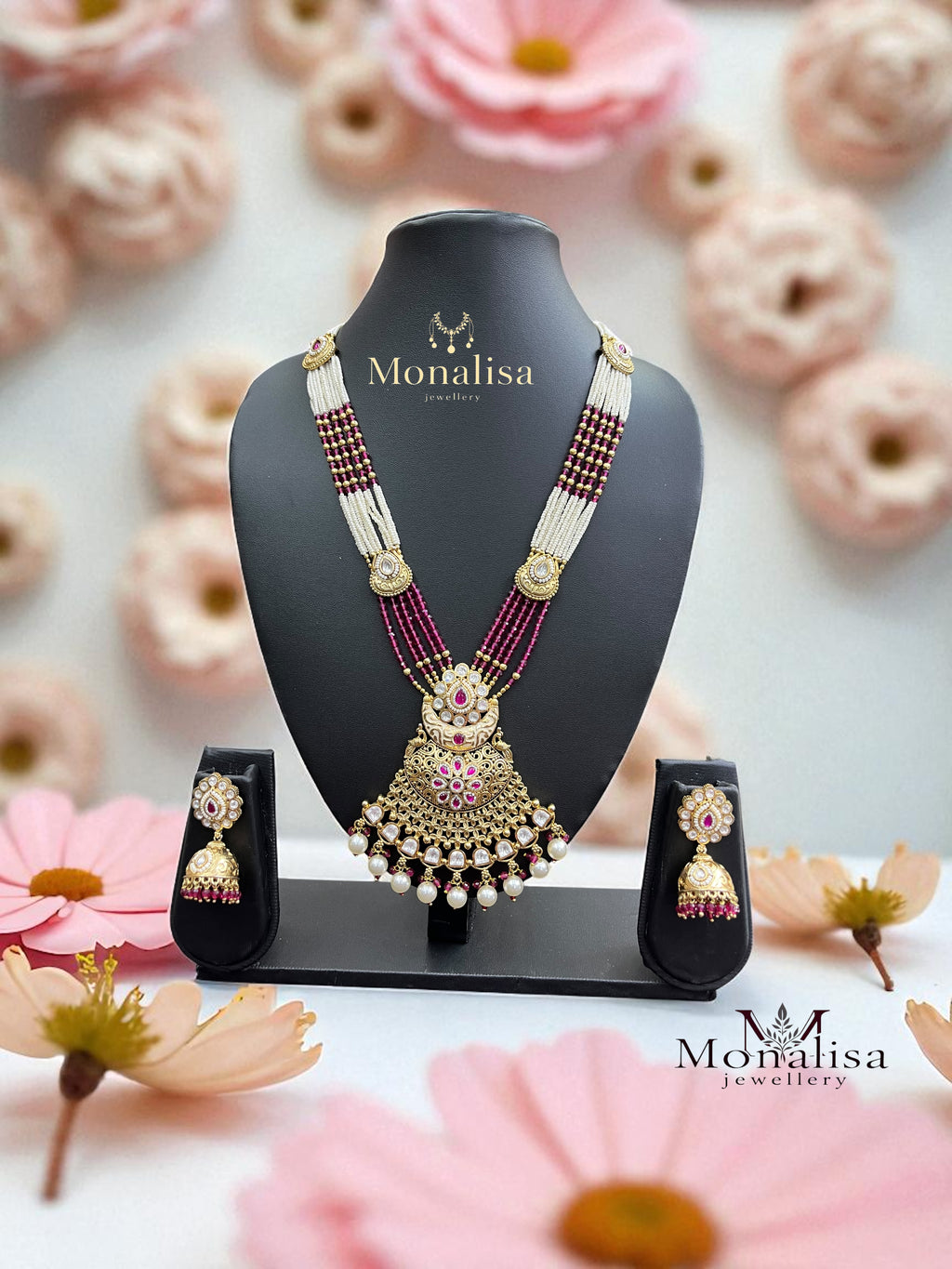 Parvini Antique Designer Long Necklace